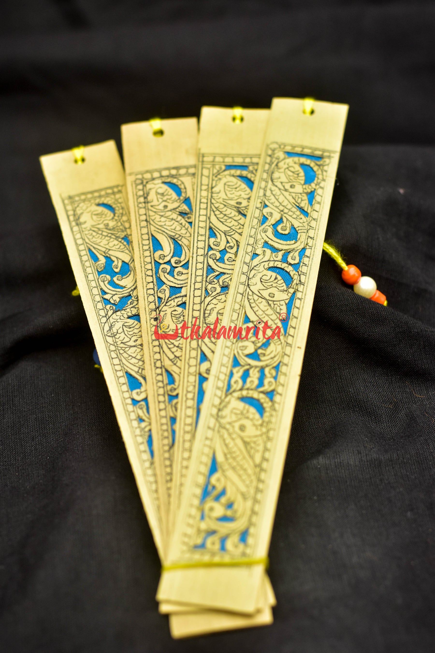Blue Flora & Fauna (Talapatra Bookmark)