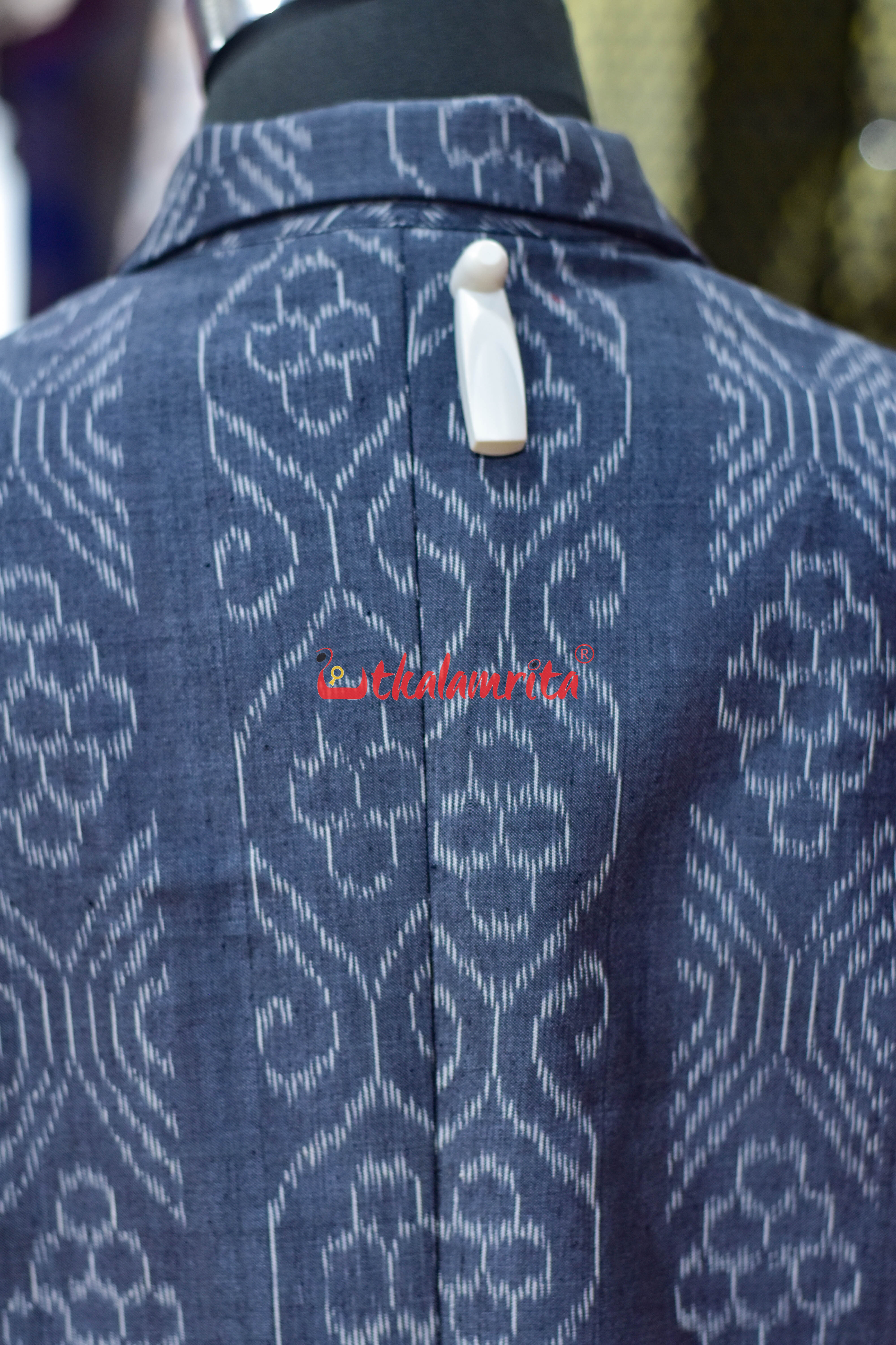 Grey Flower Bandha (Ladies' Blazer)