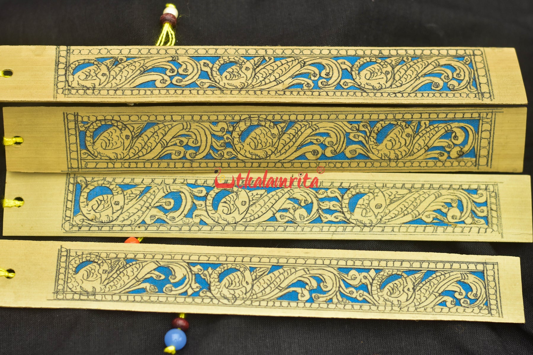 Blue Flora & Fauna (Talapatra Bookmark)