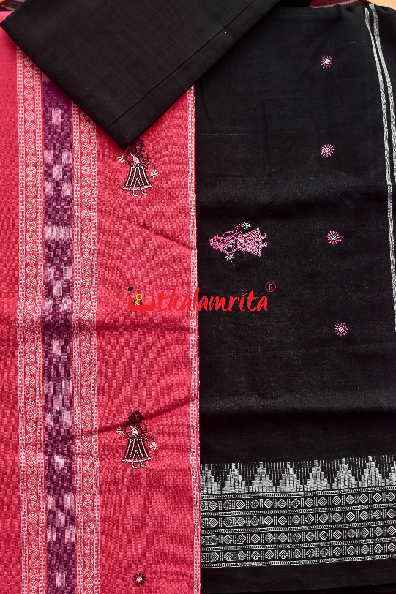 Bubblegum Pink Doll Bomkai Dress Set