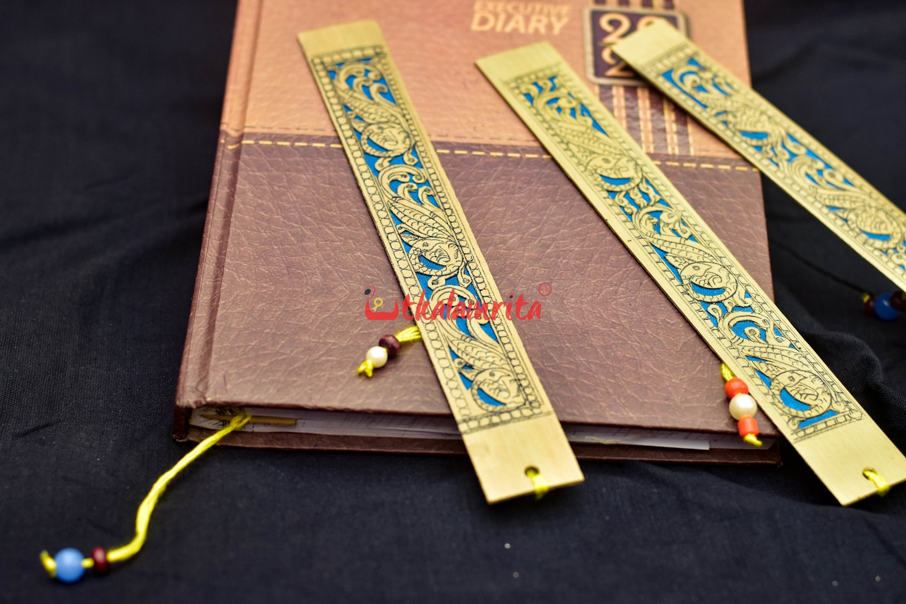 Blue Flora & Fauna (Talapatra Bookmark)