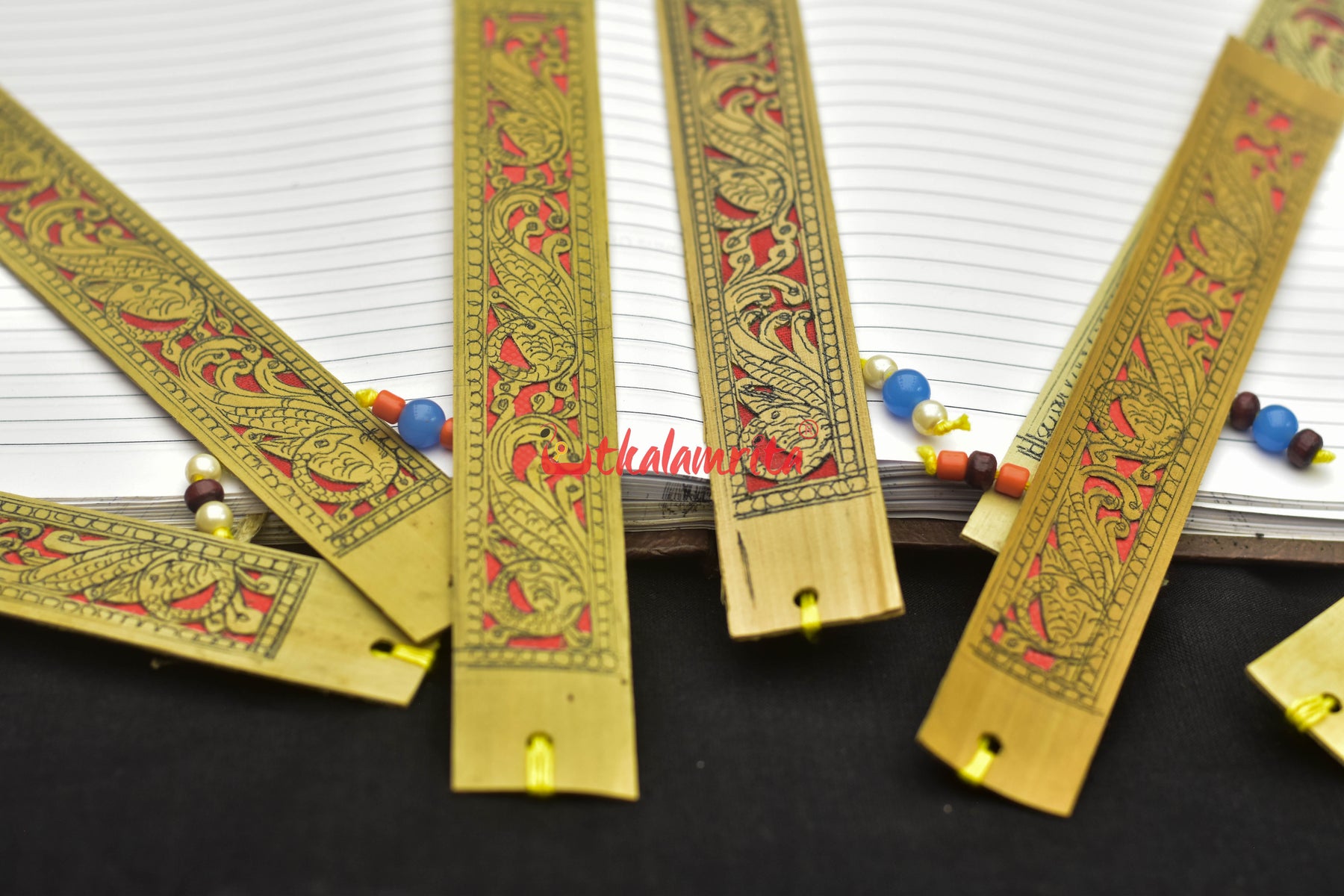 Red Flora & Fauna (Talapatra Bookmark)