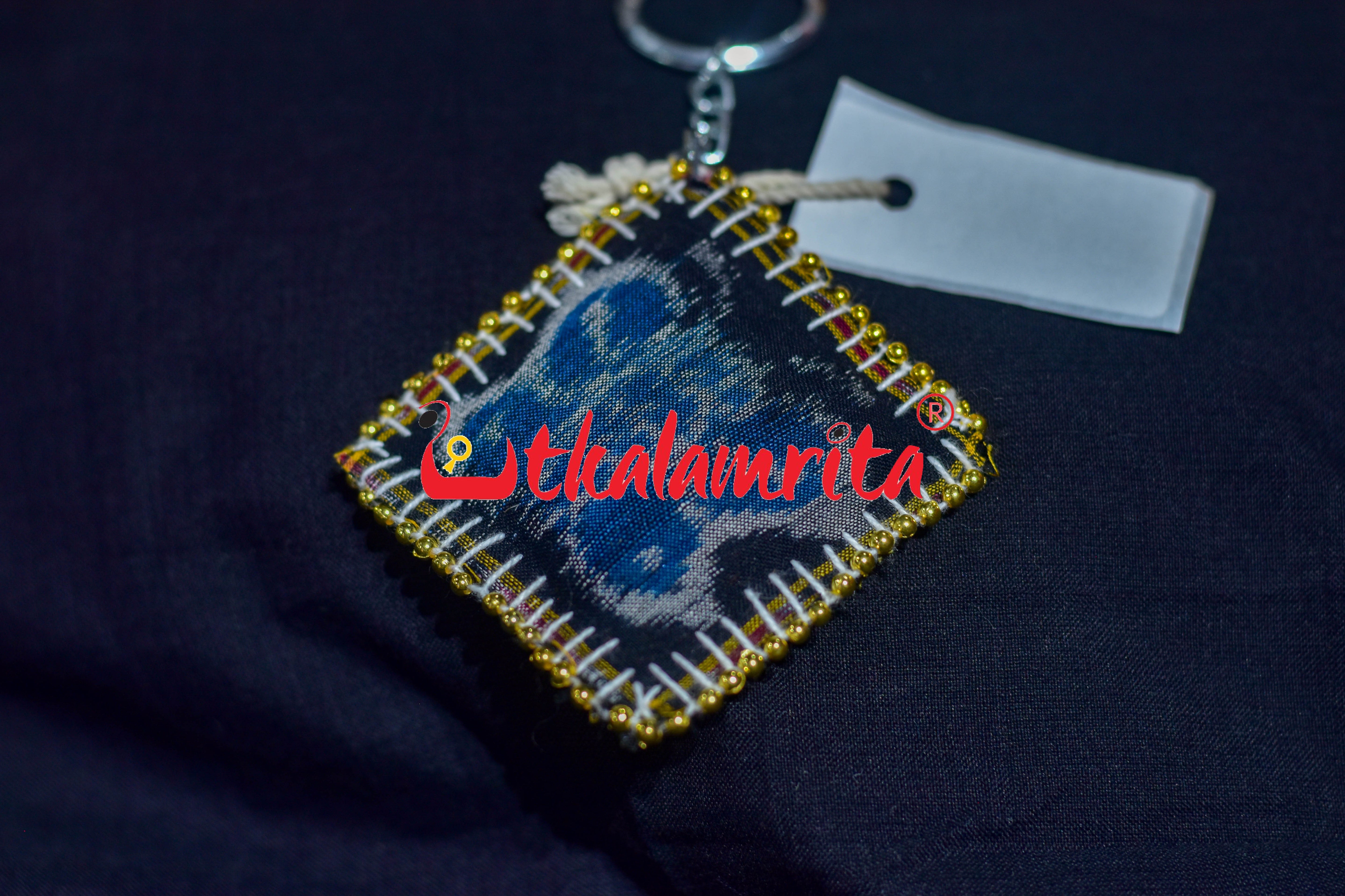 Black Butterfly Key Chain