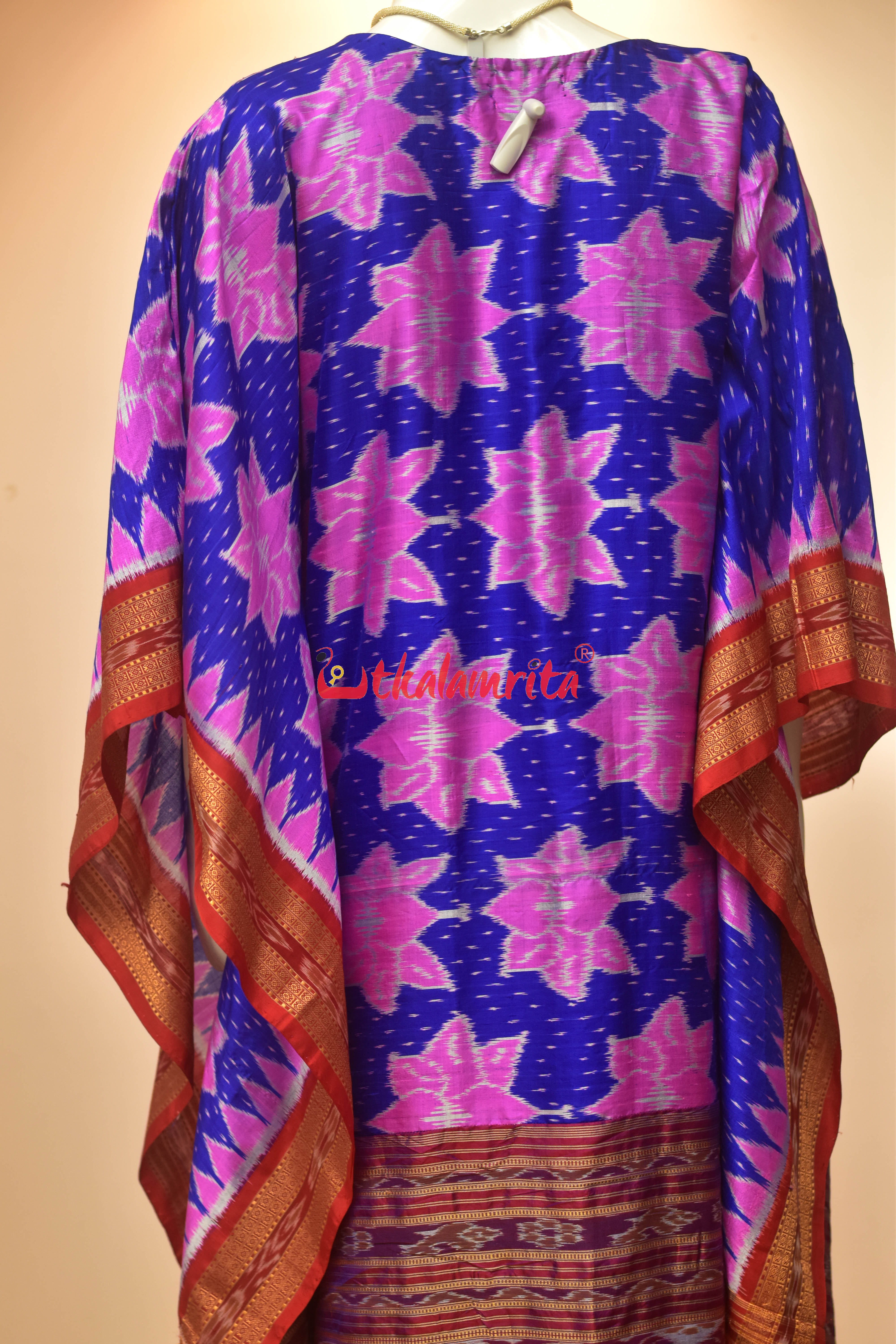 Blue Body Lotus (Ladies' Kaftan)