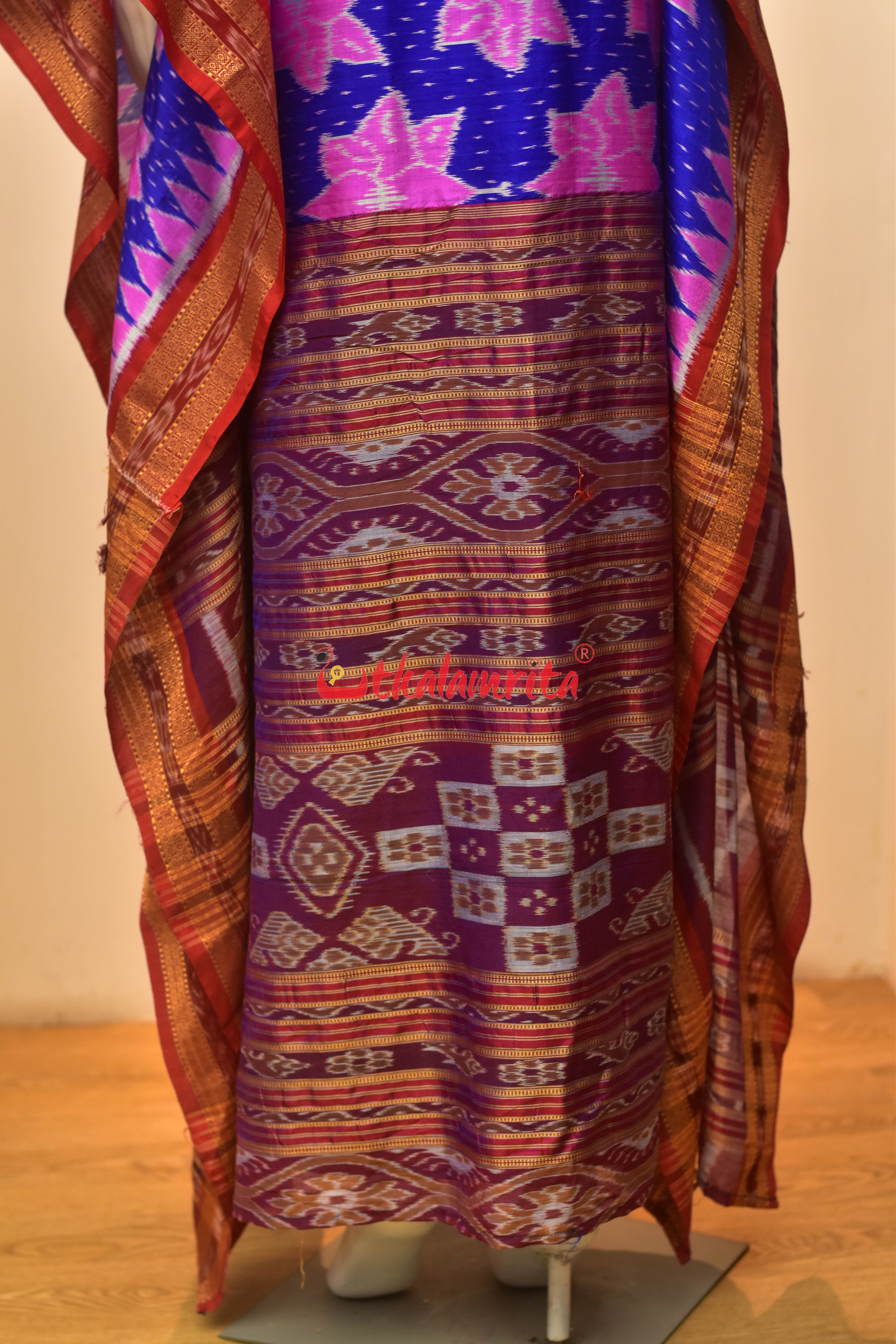 Blue Body Lotus (Ladies' Kaftan)