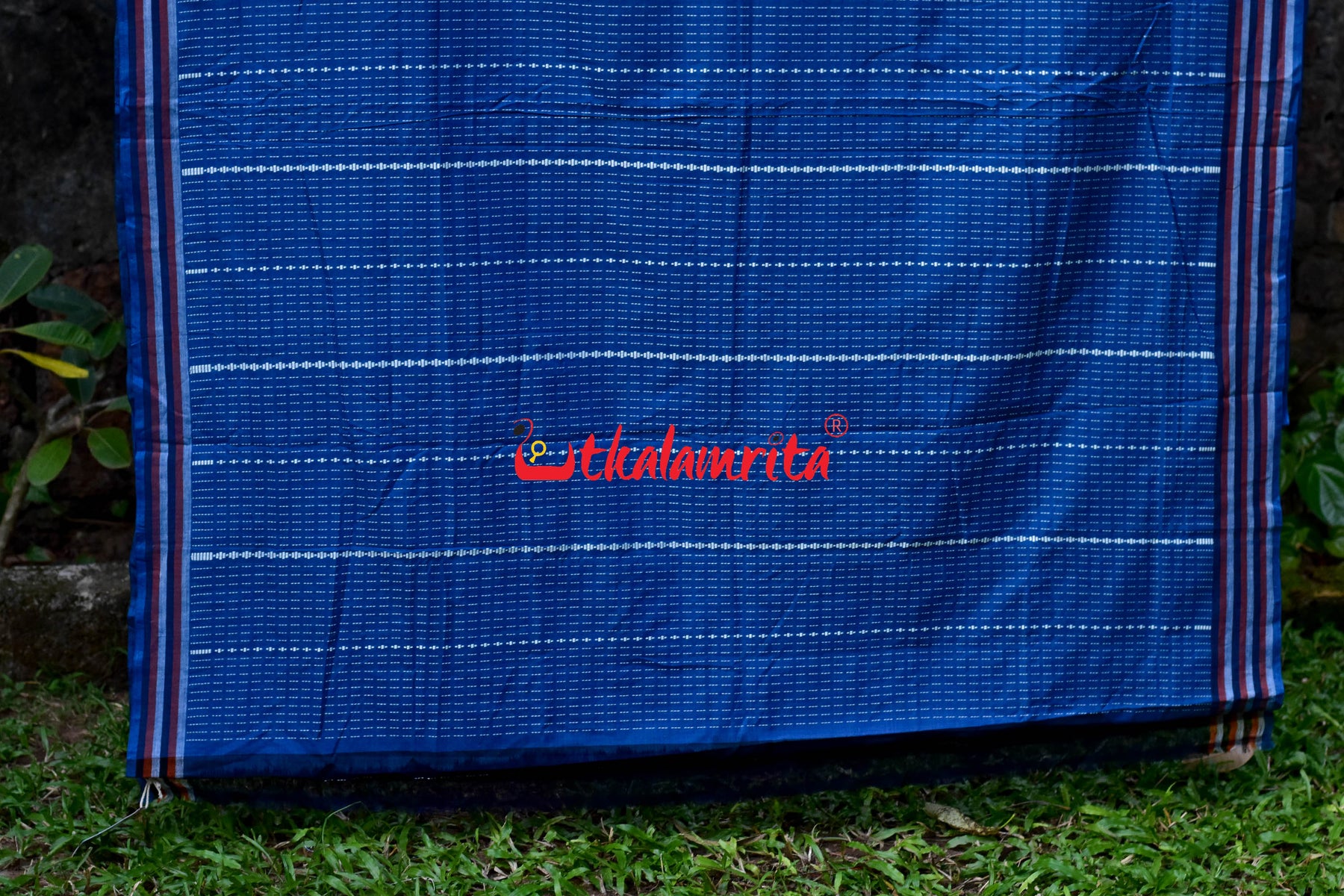 Blue Puri Mandira Dhalapathara Saree