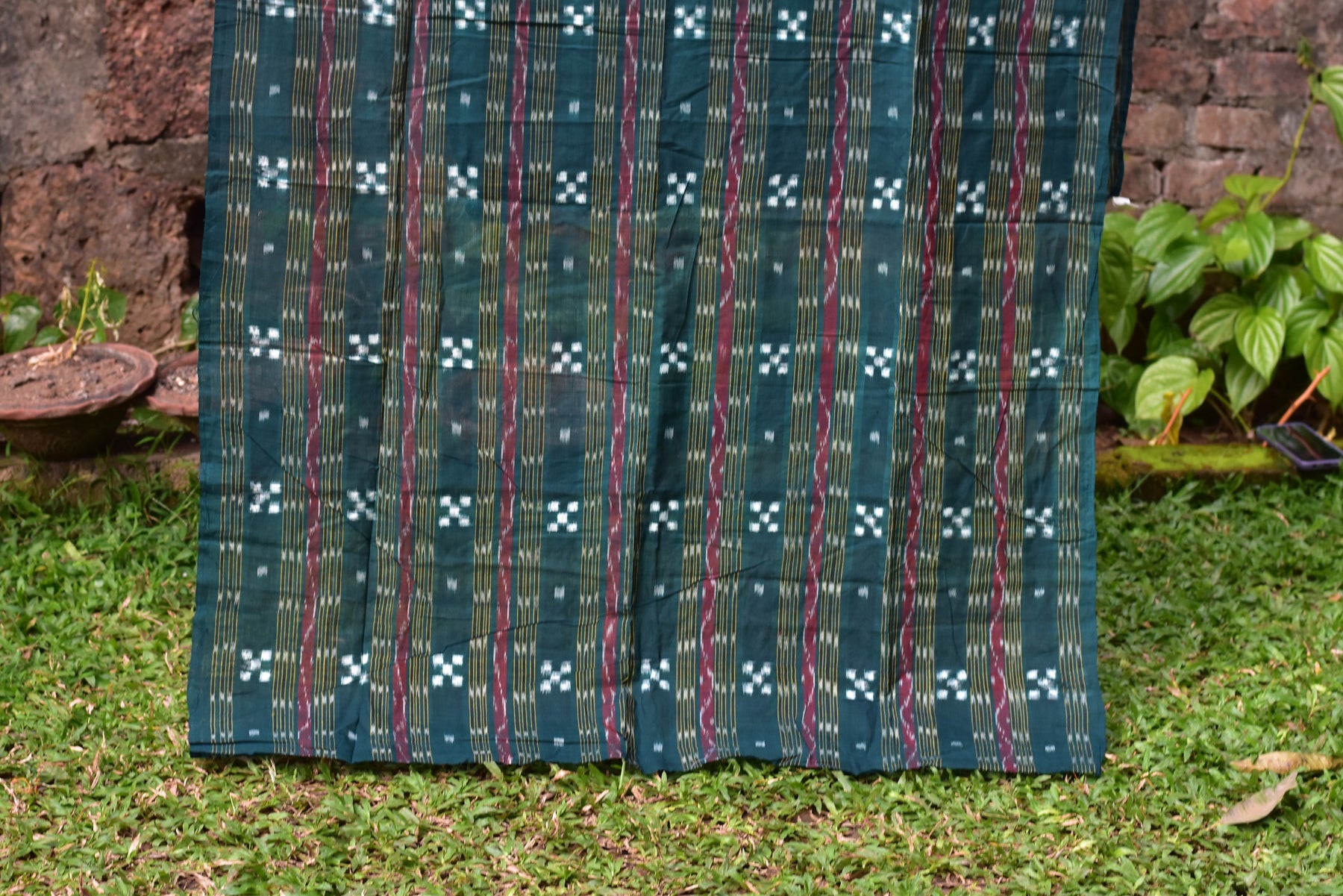 Green Pasapali Bandha (Fabric)