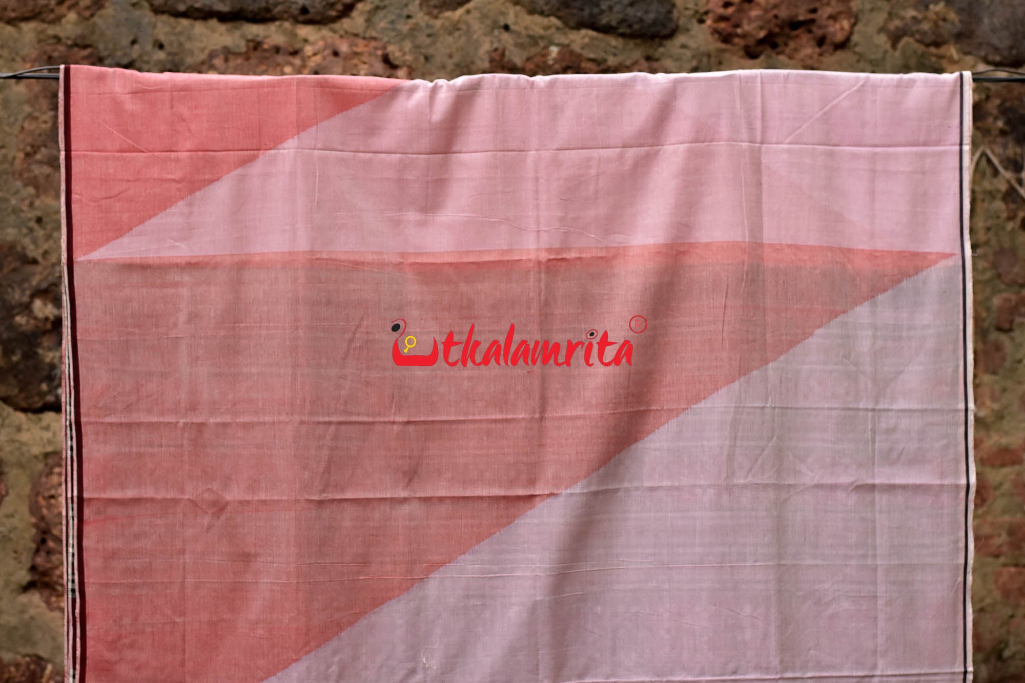 Pink Spatik Sambalpuri Cotton Saree