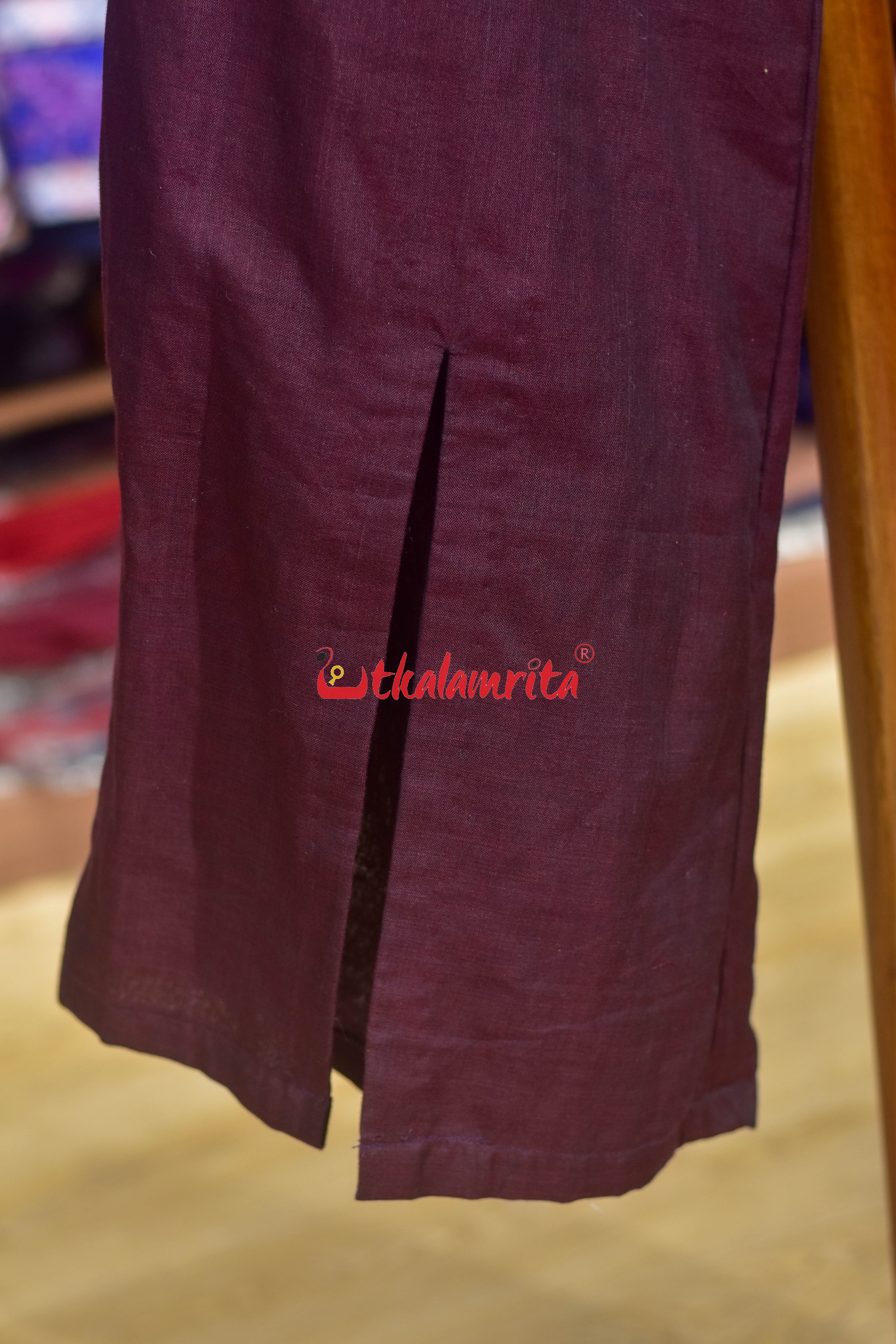 Plain Coffee Maroon (Ladies' Palazzo Pant)