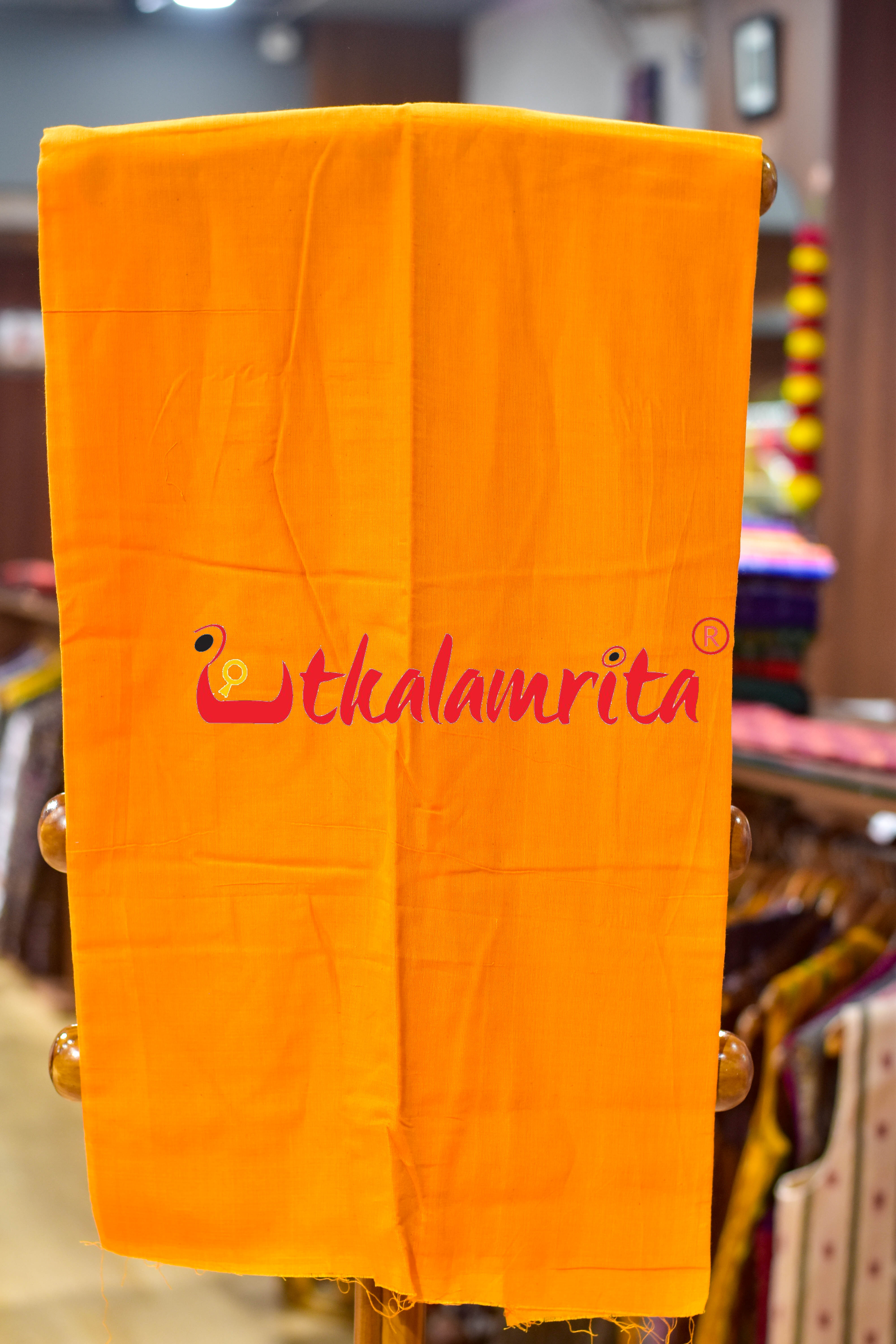 Maroon Mustard Heart Sambalpuri Cotton Dress Set