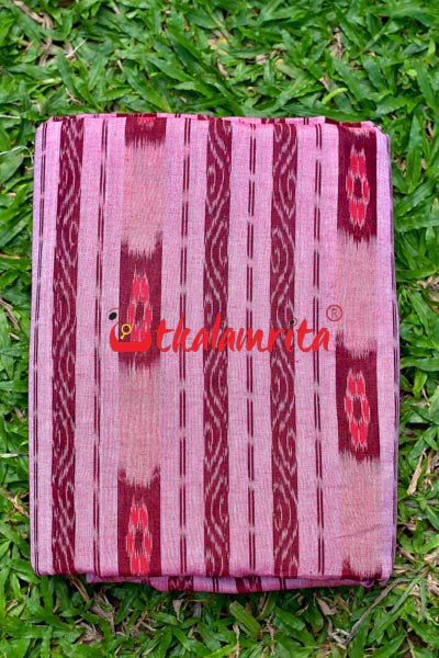 Red Box Flower Line Bandha (Fabric)