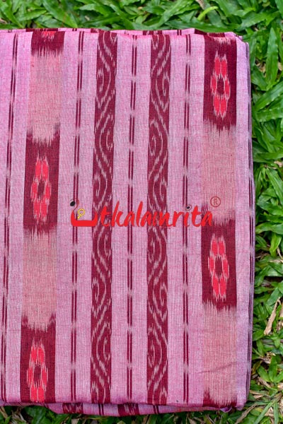 Red Box Flower Line Bandha (Fabric)