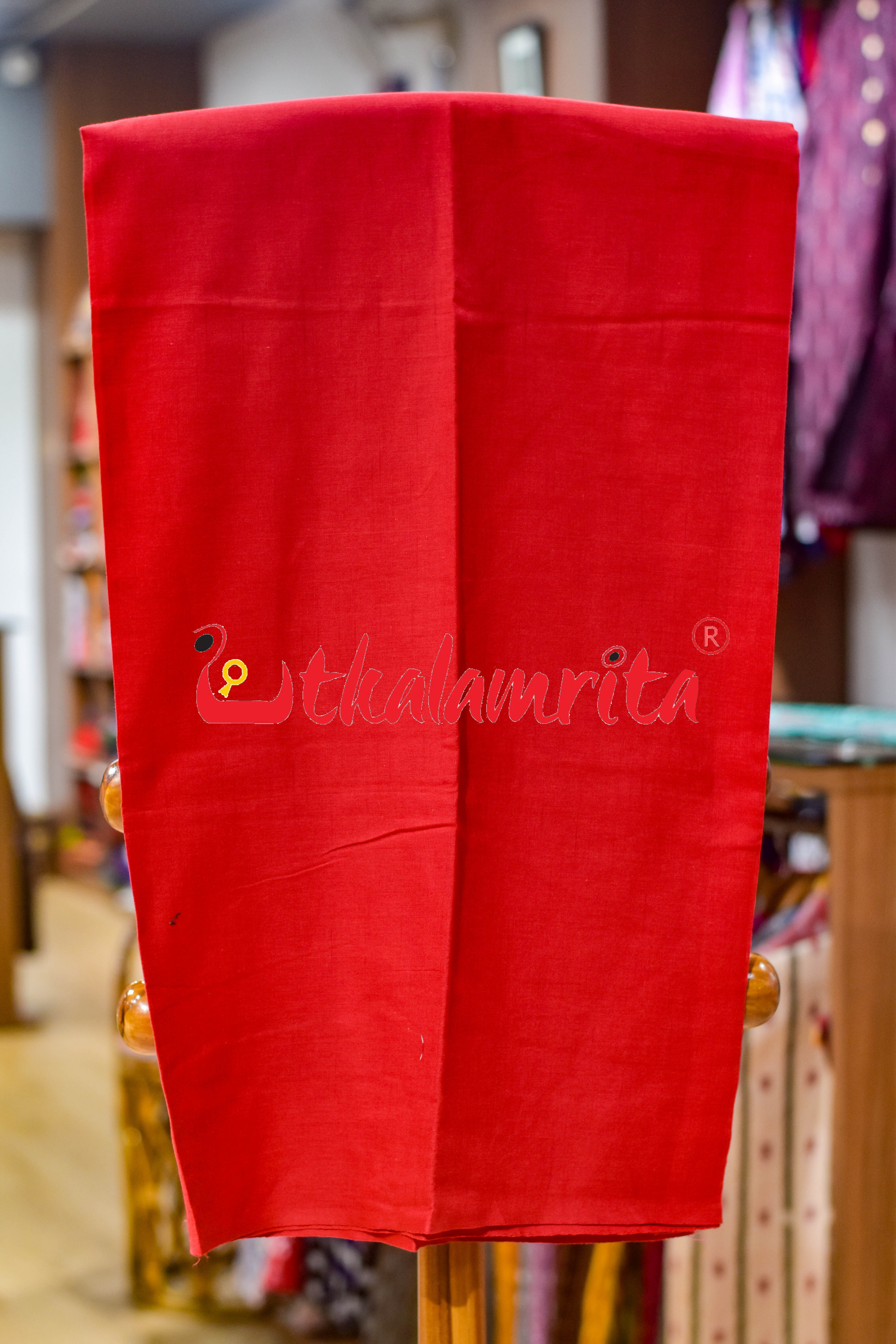 Green Red Traditional Design Sambalpuri Cotton Dress Set