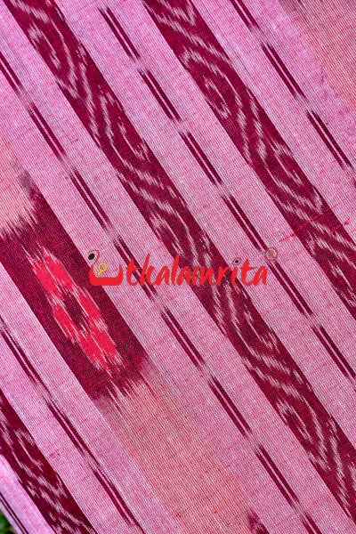 Red Box Flower Line Bandha (Fabric)