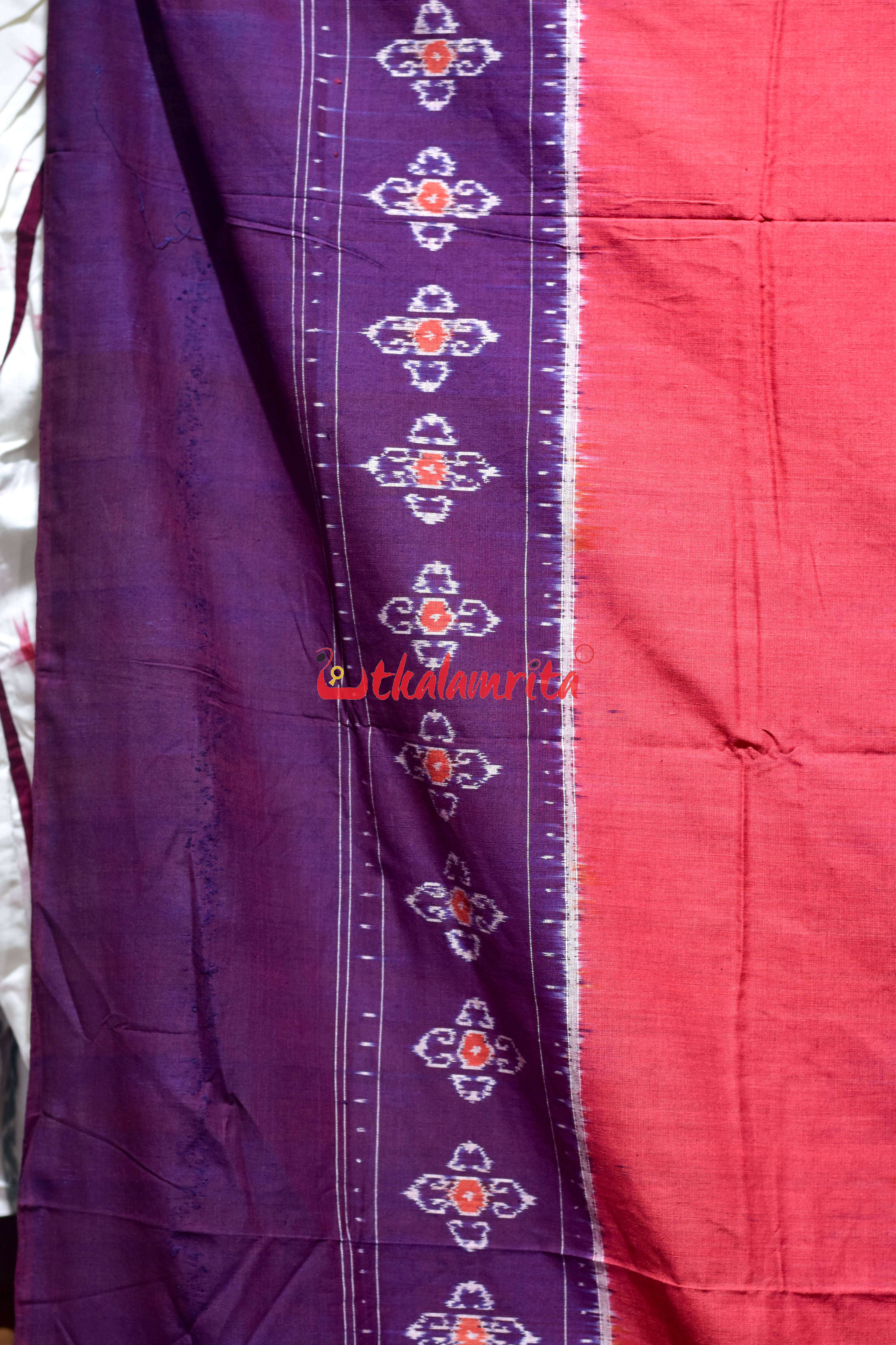 Purple Harina Bandha Pasapali (Double Bedsheet)