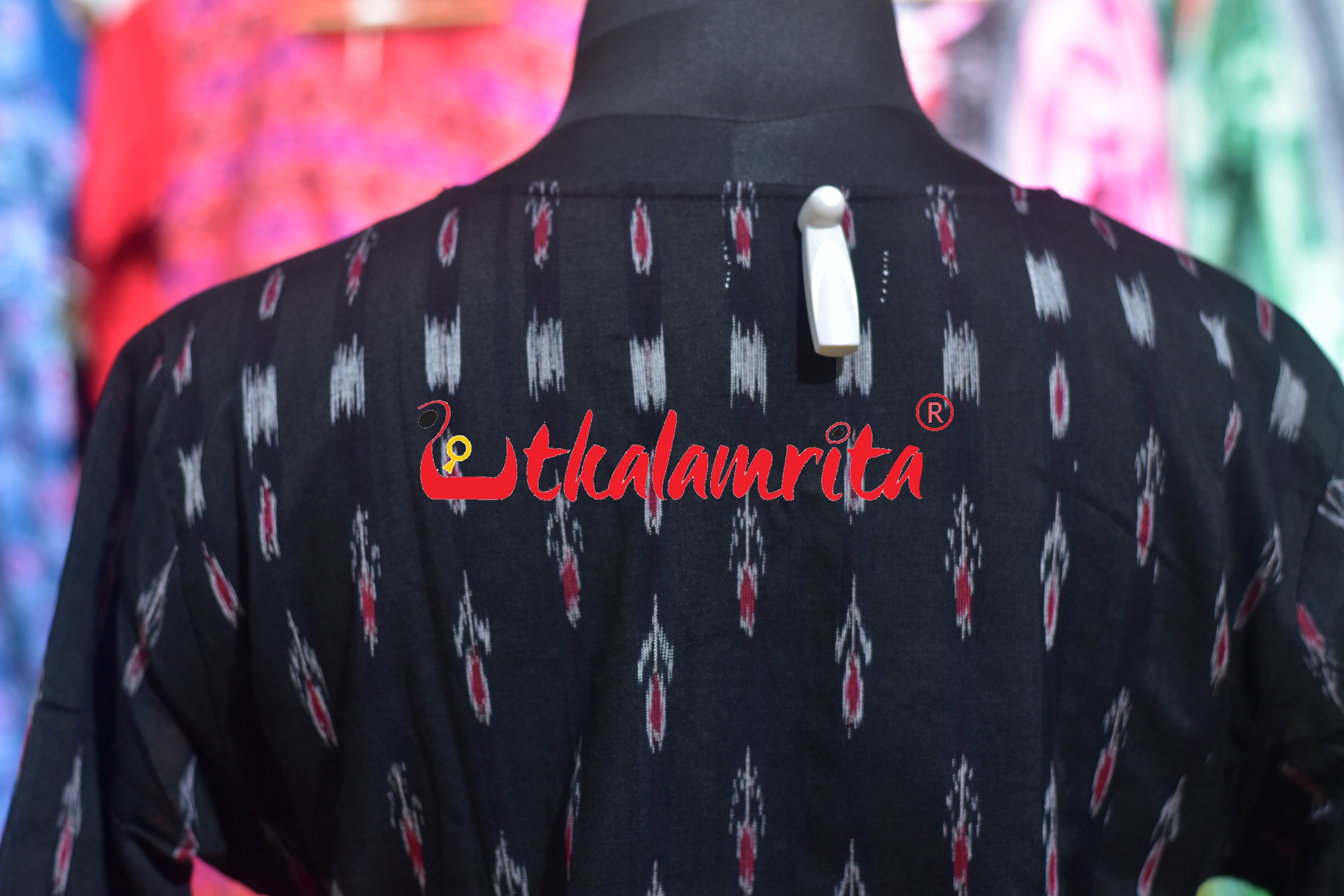 Black Labanga Middle Pasapali (Ladies' Kurti)