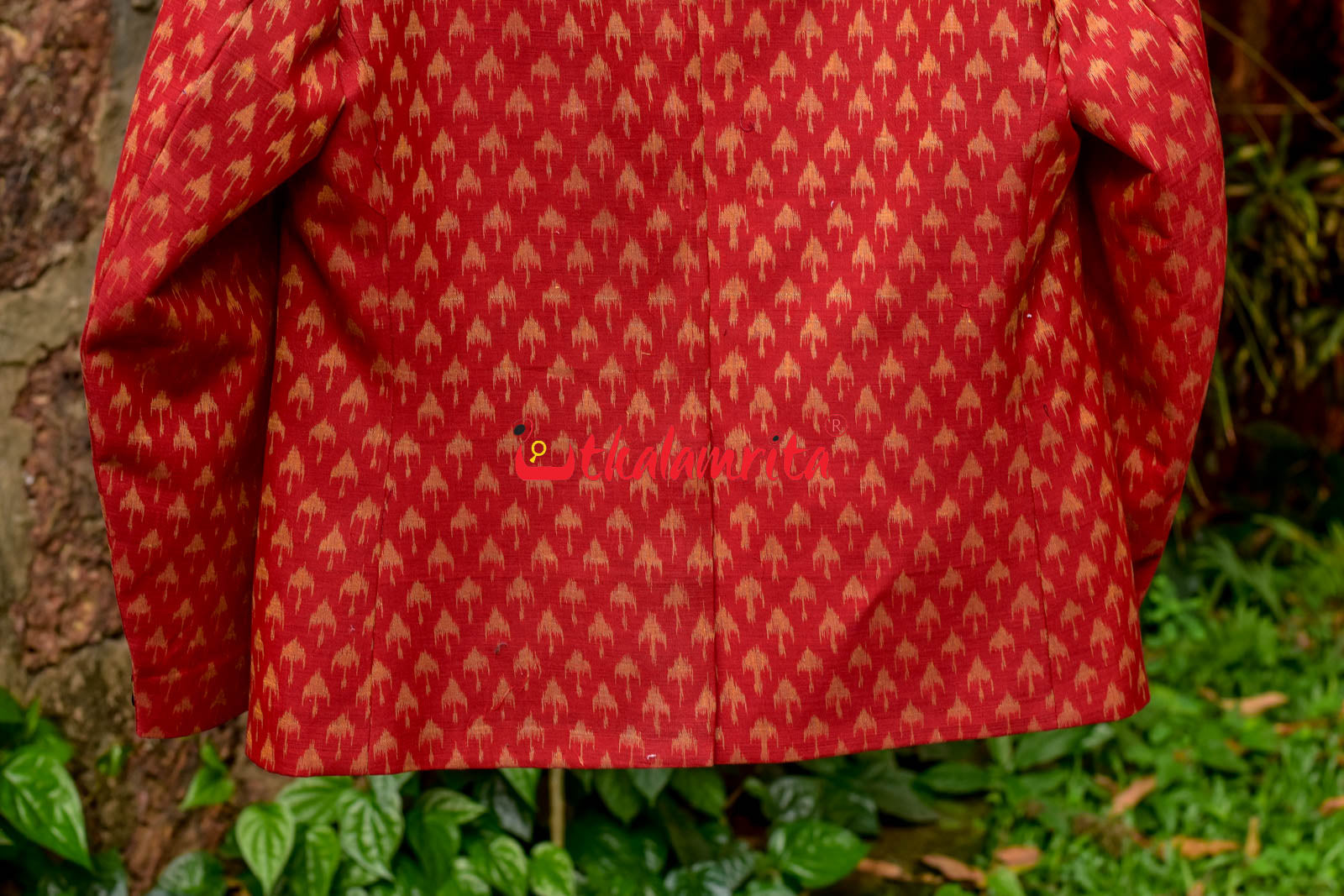 Chhatu Golden Over Red (Ladies' Blazer)