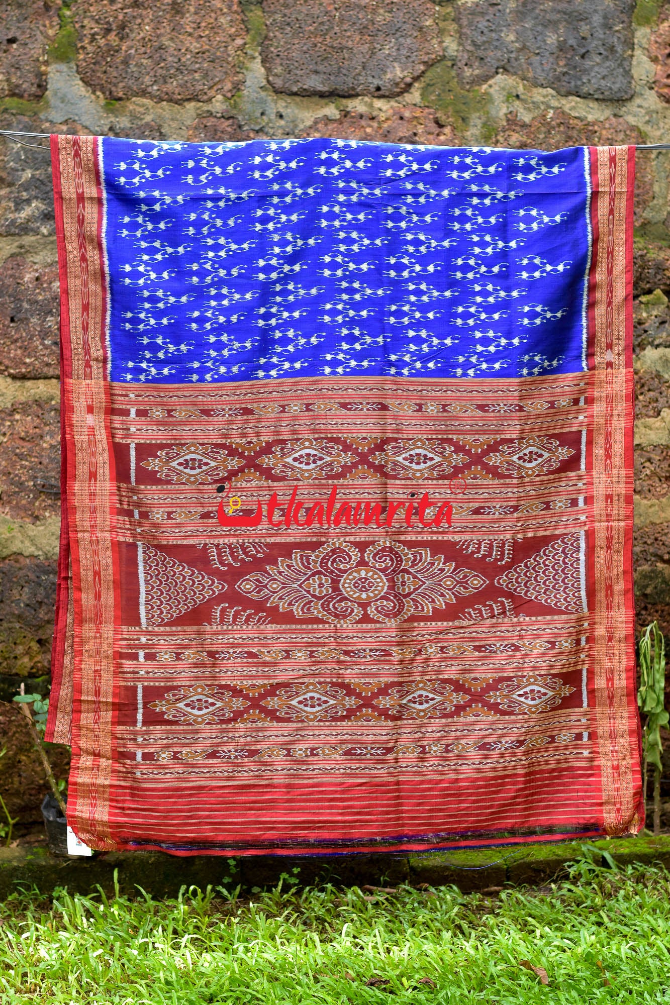Tribals Together Khandua Silk Saree