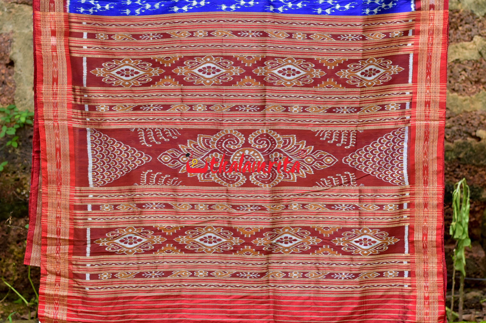 Tribals Together Khandua Silk Saree