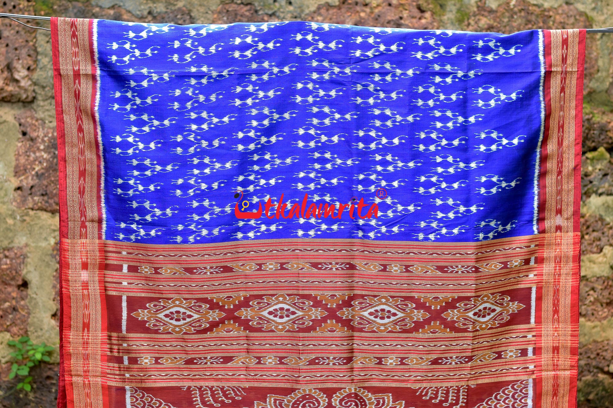 Tribals Together Khandua Silk Saree