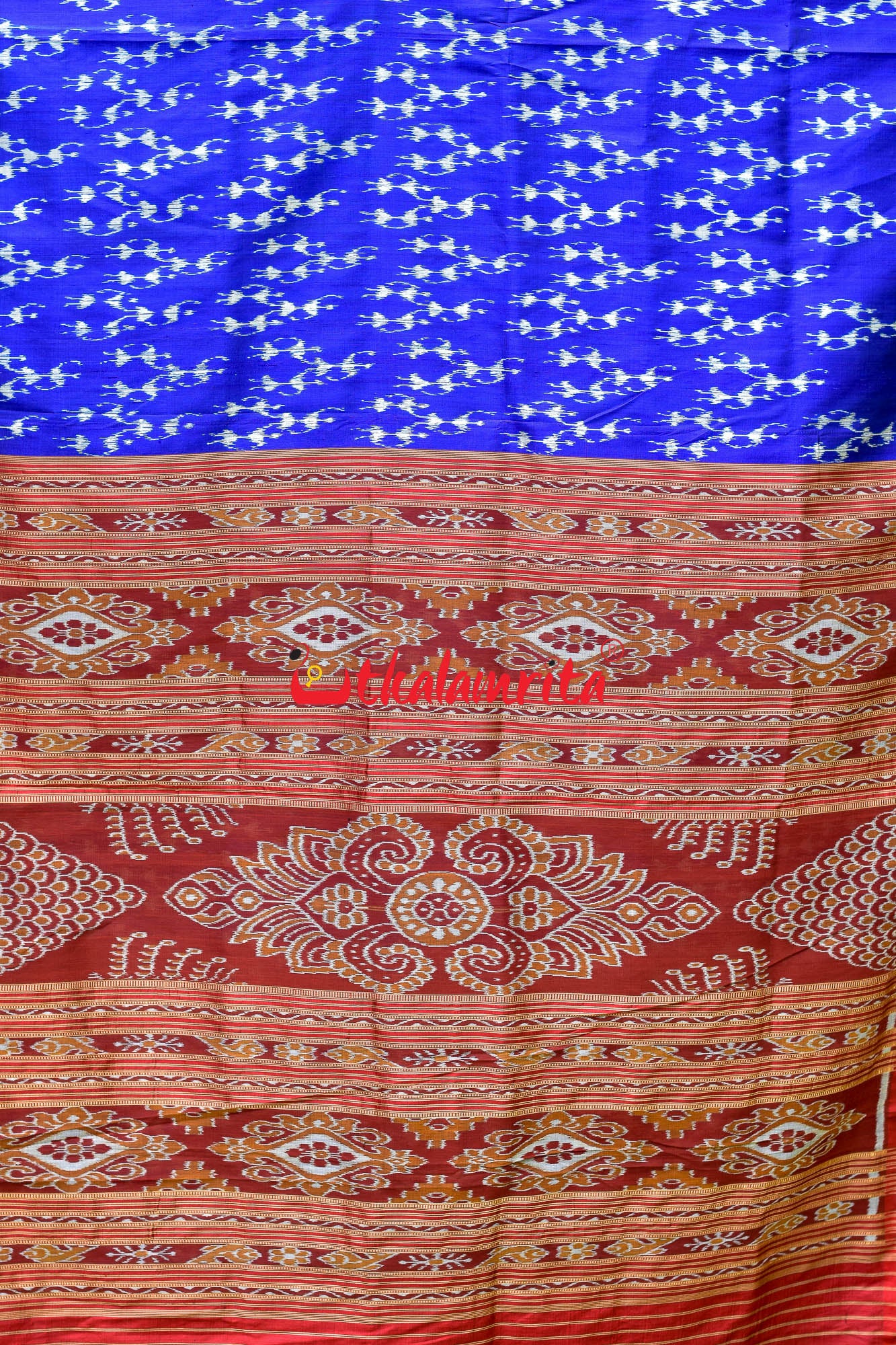 Tribals Together Khandua Silk Saree