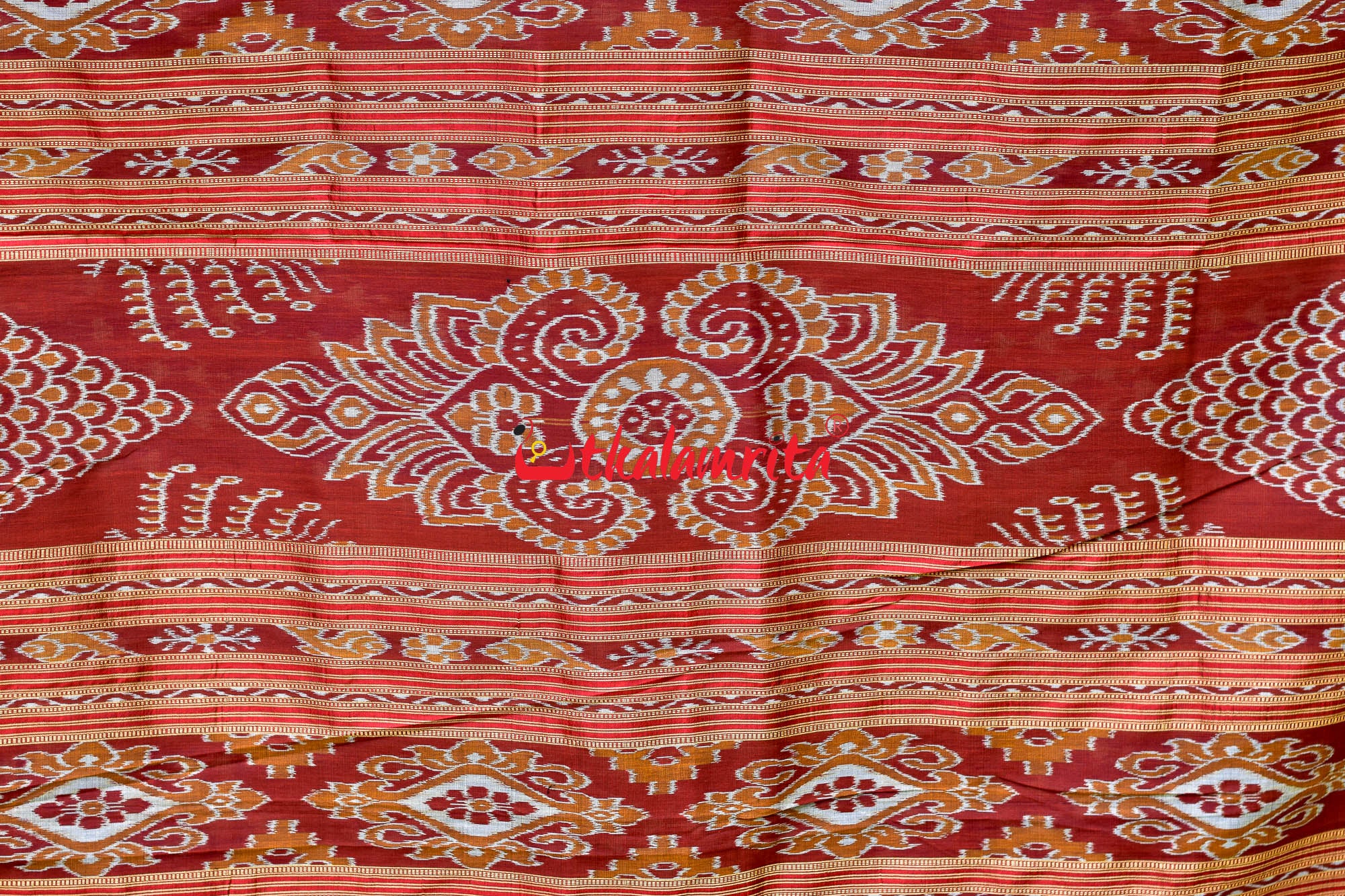 Tribals Together Khandua Silk Saree