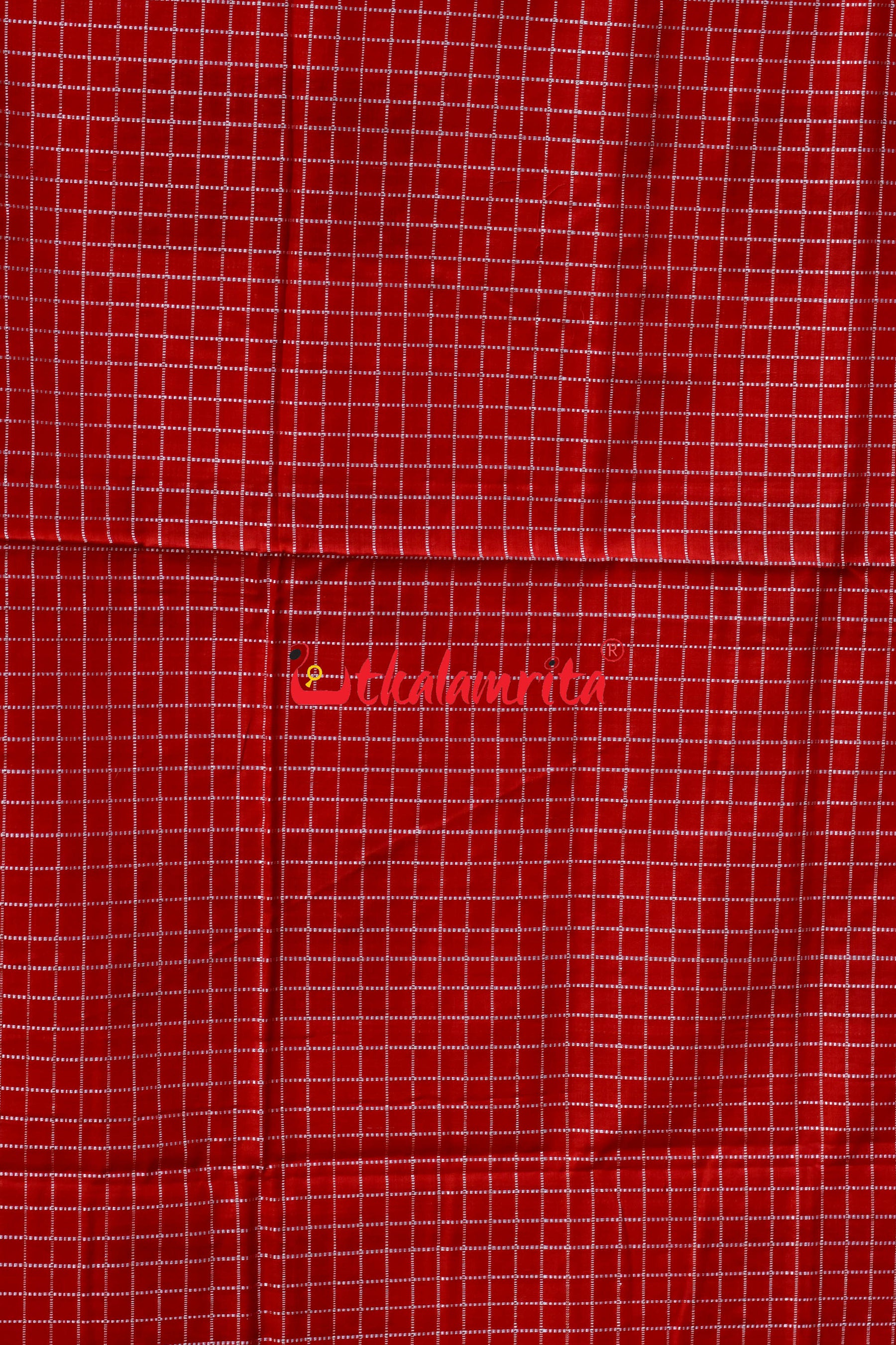Dasphuliya Red Danti Sachipar Cotton Saree
