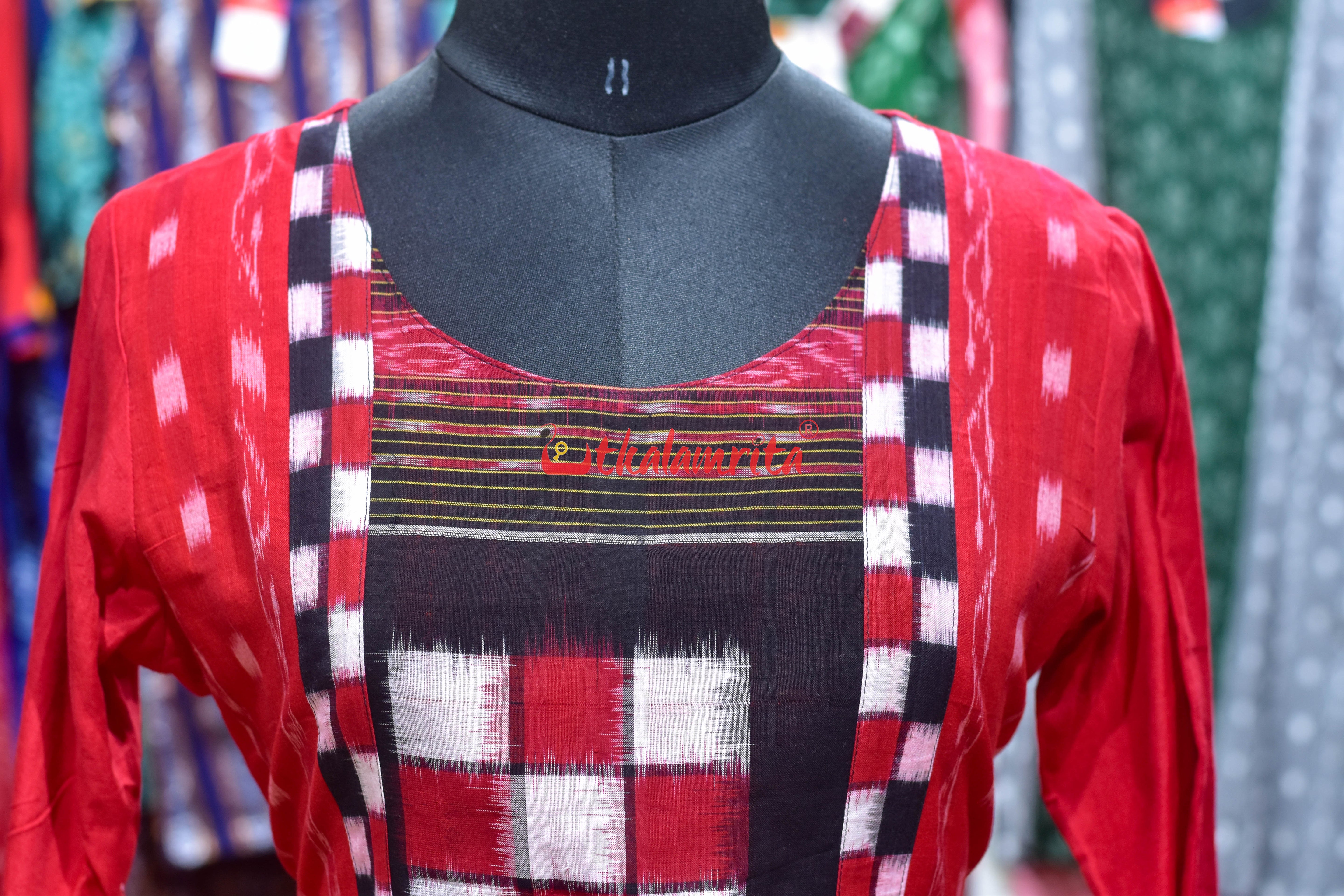 Lalima Ikat Ladies kurti
