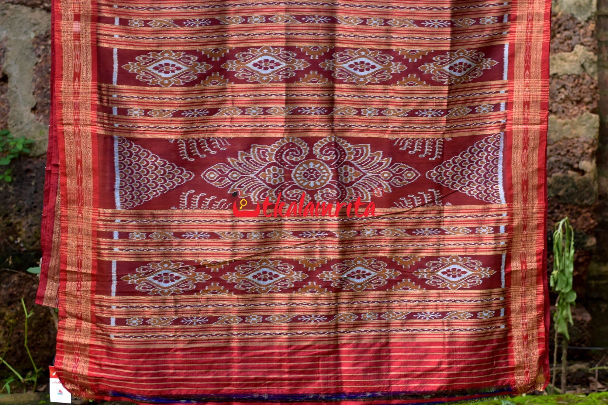Tribals Together Khandua Silk Saree