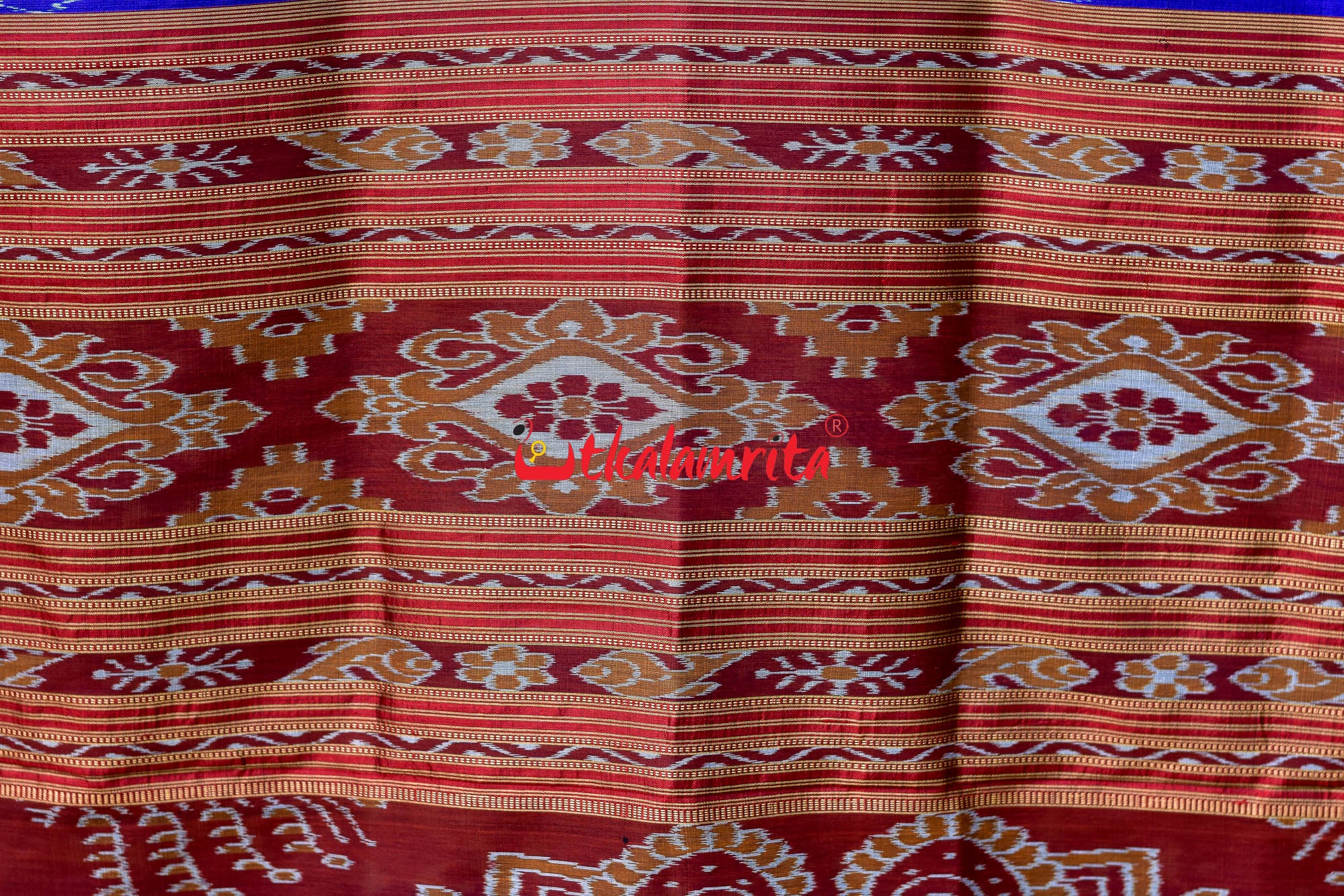 Tribals Together Khandua Silk Saree
