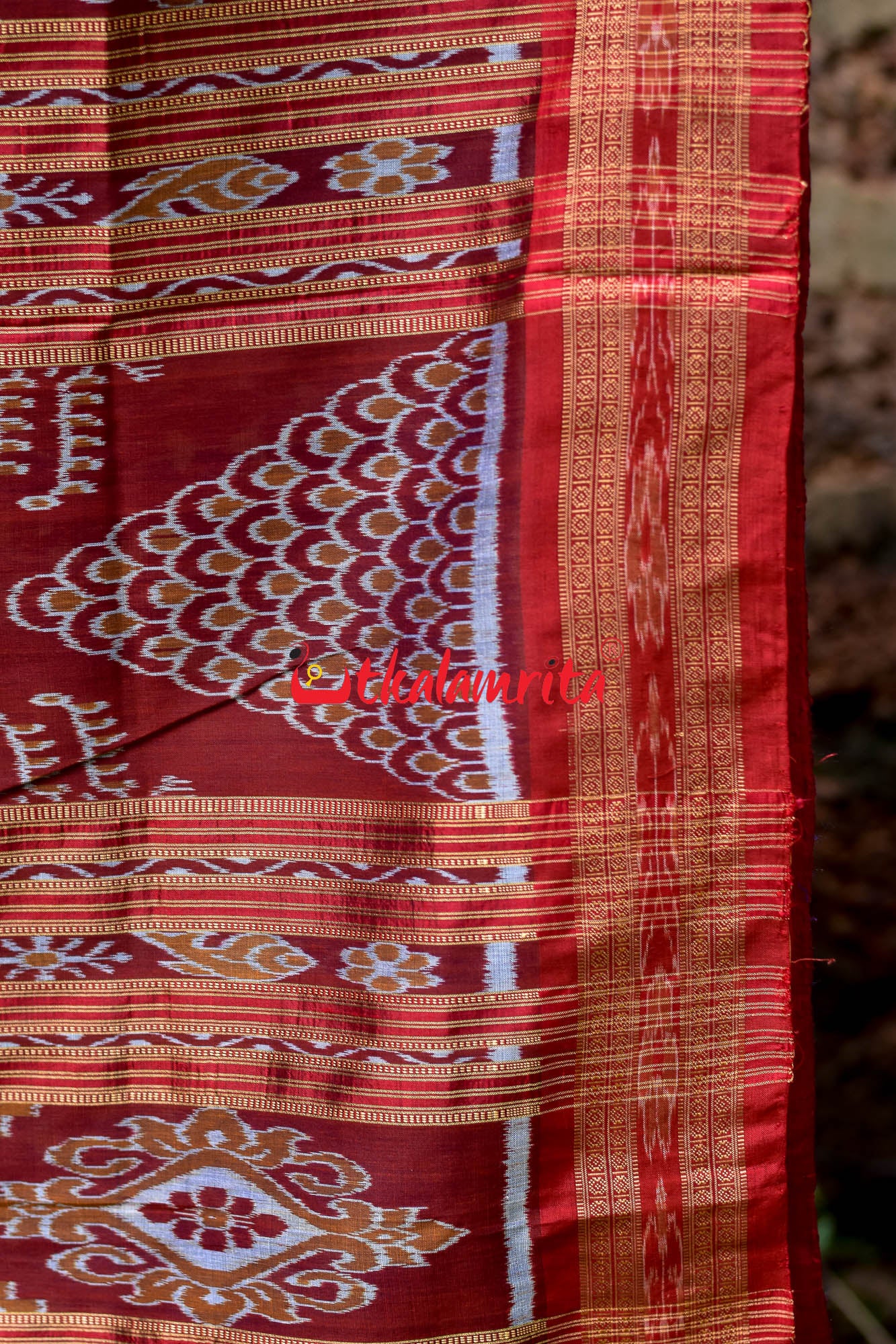 Tribals Together Khandua Silk Saree