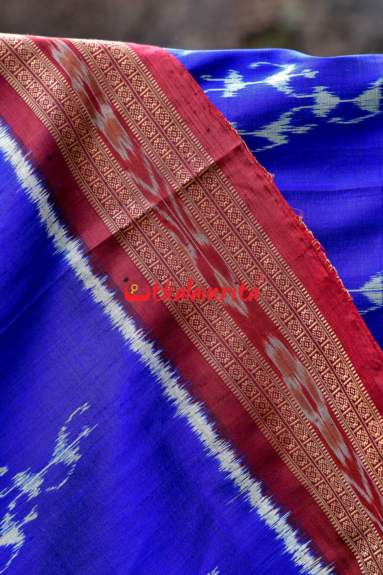Tribals Together Khandua Silk Saree