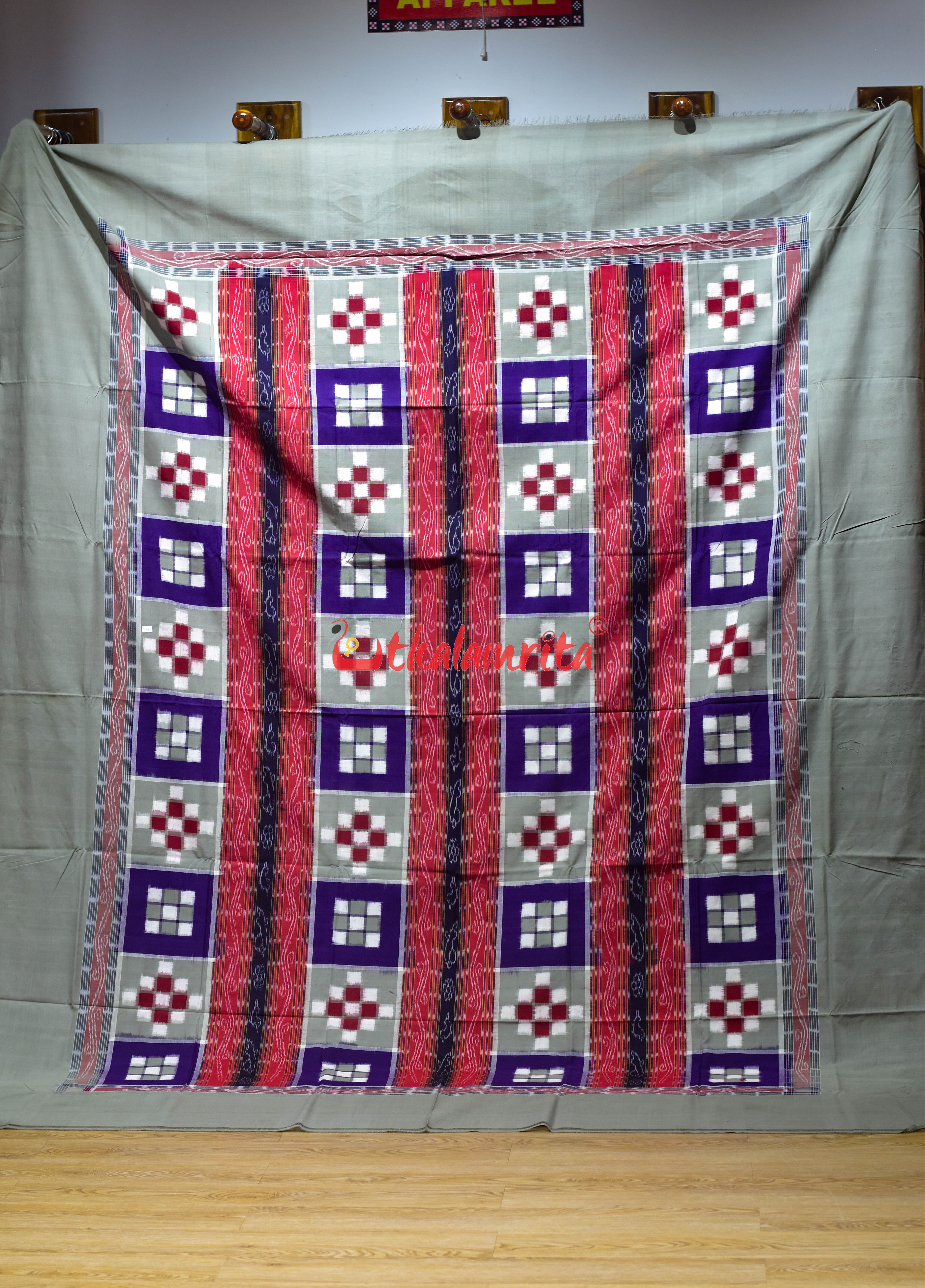 Multi Bichitrapuri Cotton Bedsheet