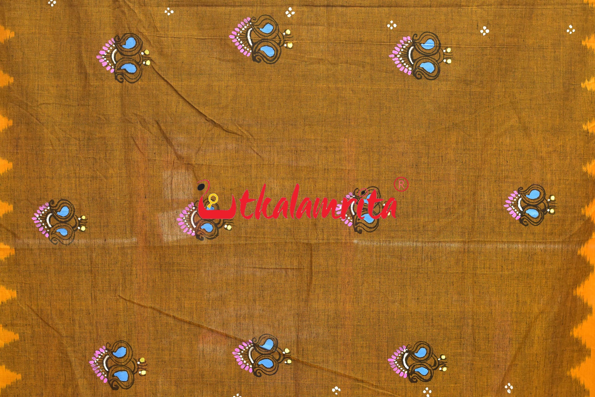 Shakuntala & Deer Pattachitra (Dupatta)