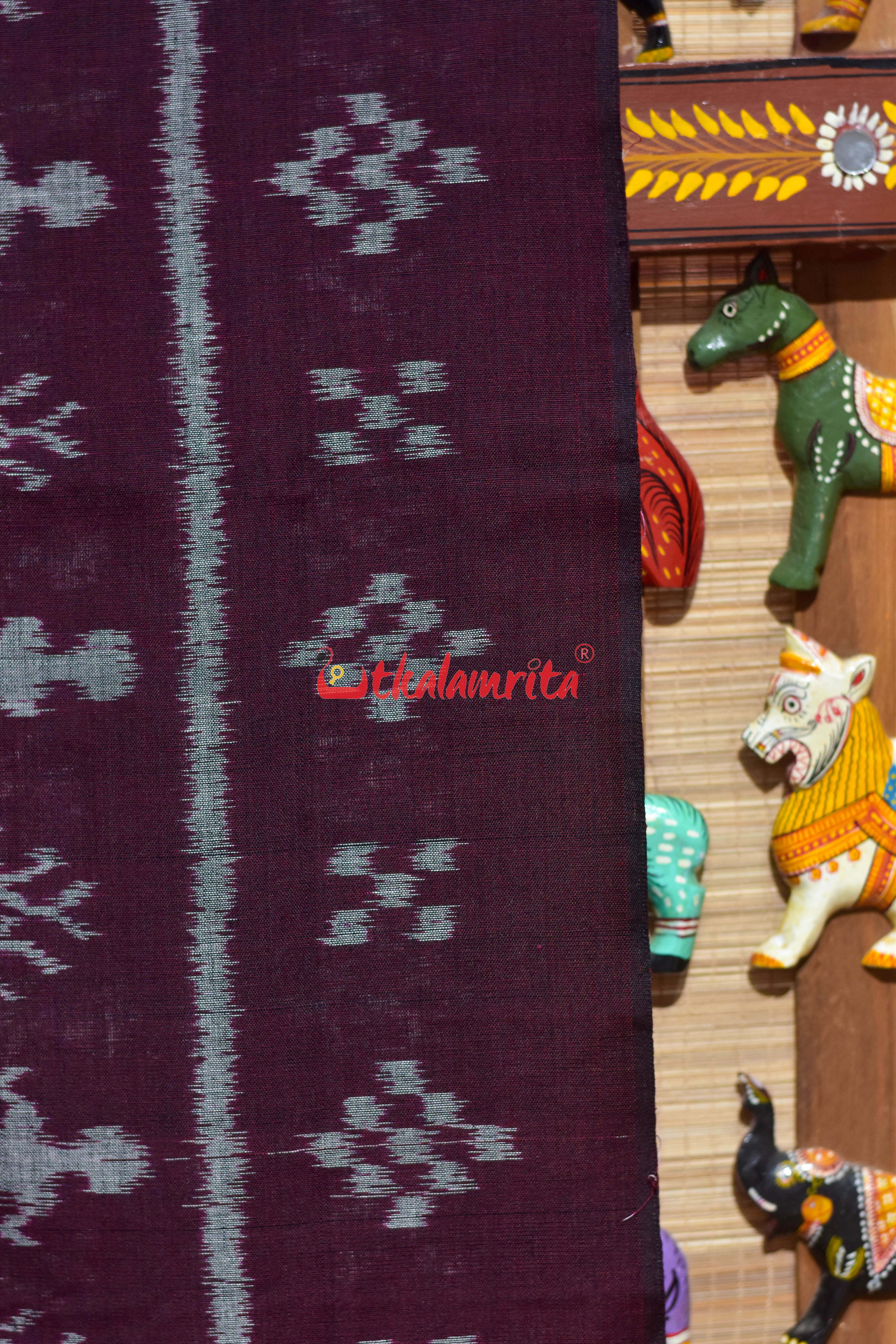 Coffee Tribals and Chita Khandua Cotton Saree