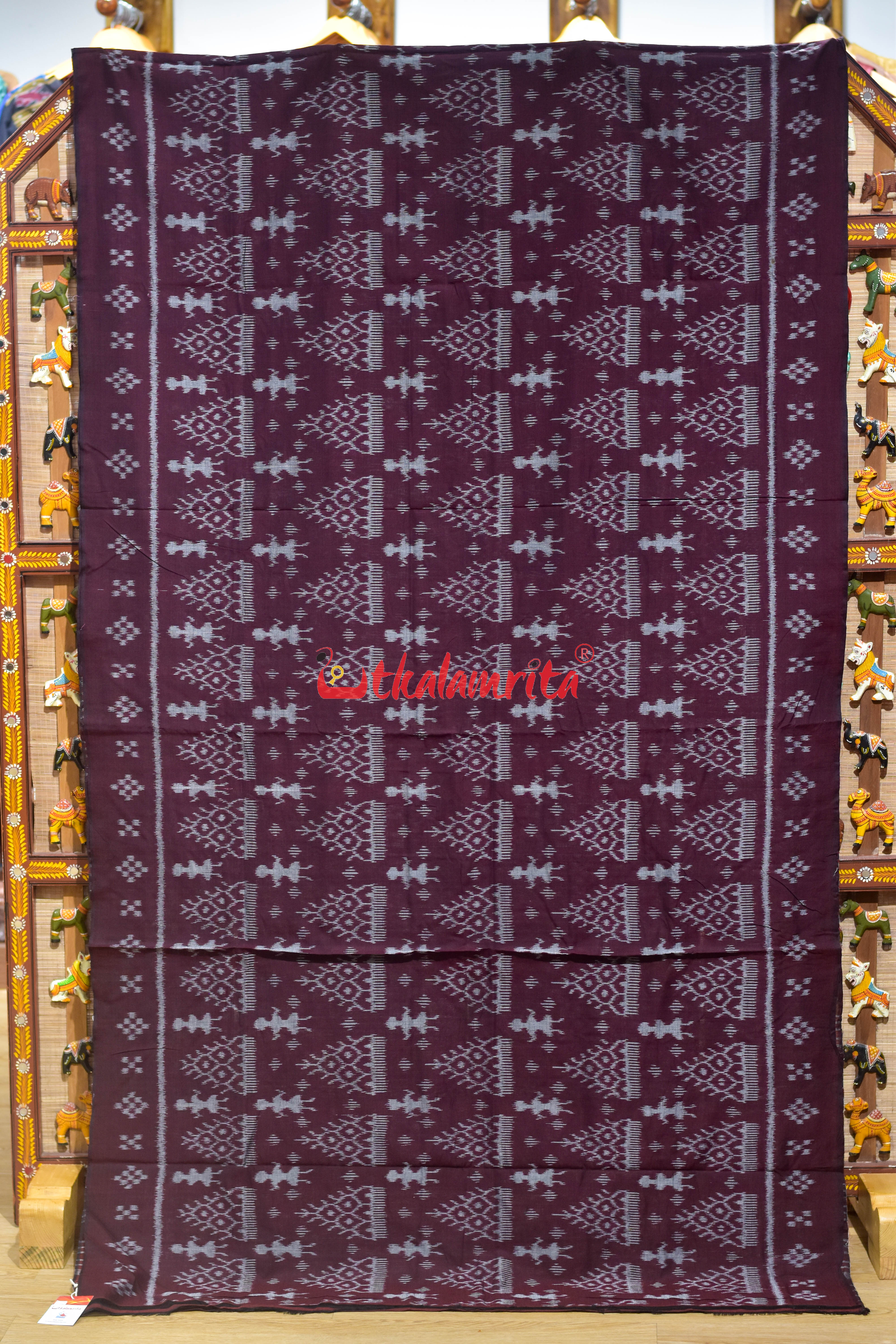Coffee Tribals and Chita Khandua Cotton Saree