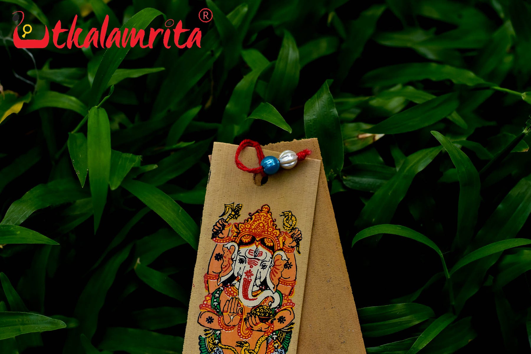 Tri Mukhi Ganesh (Talapatra Bookmark)