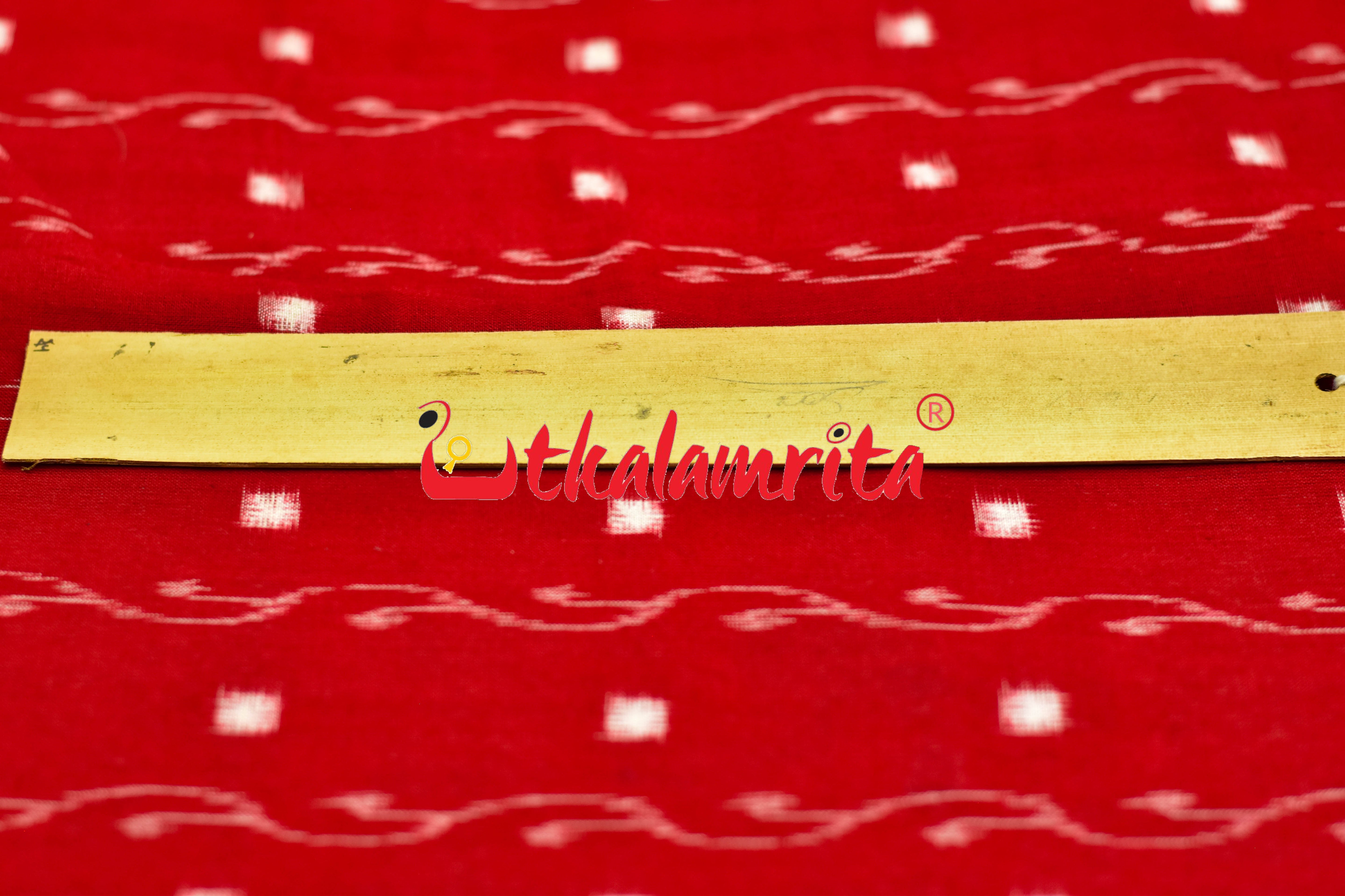 Maroon Fown Flower (Talapatra Bookmark)