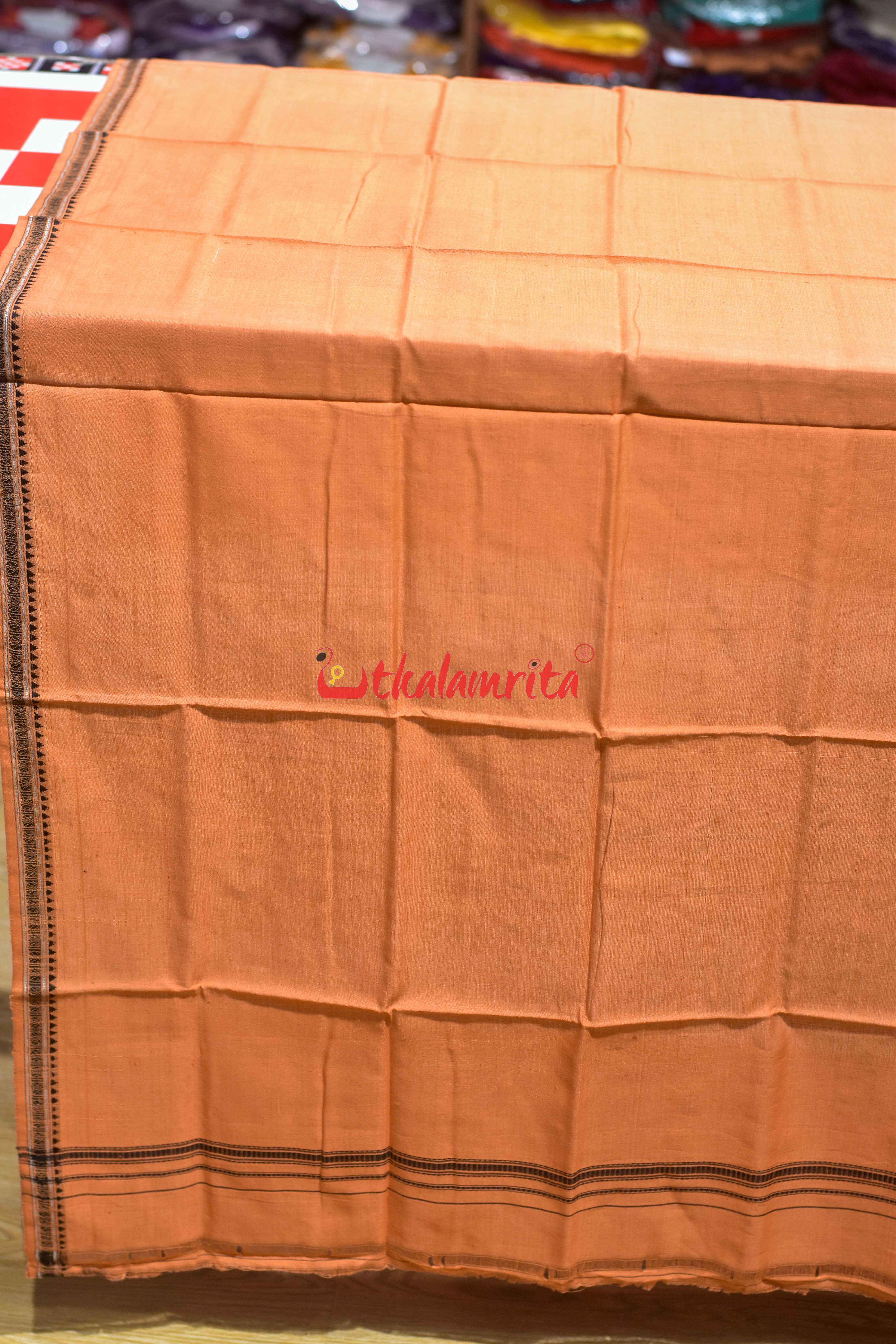 Plain Brown Gamuchha