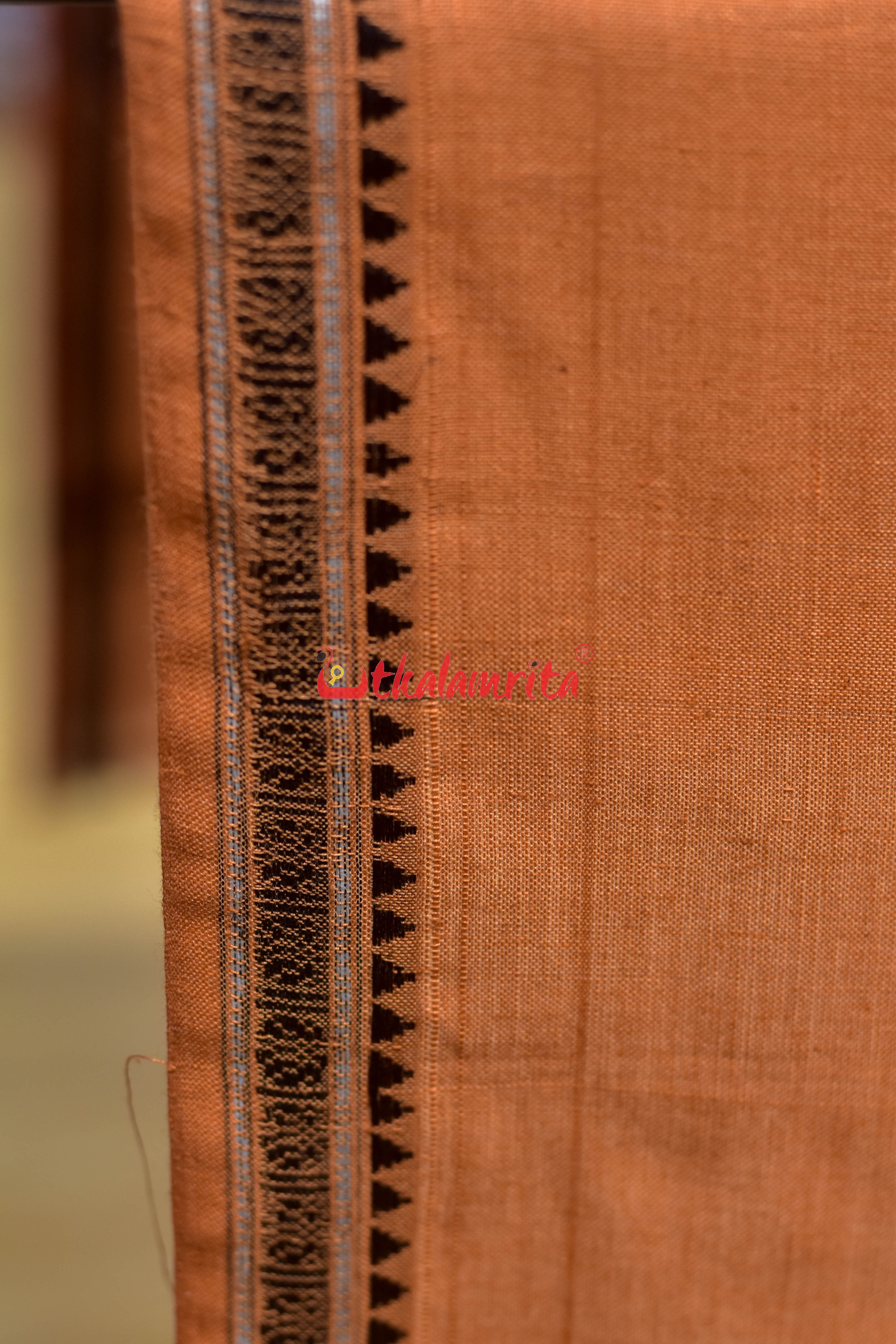 Plain Brown Gamuchha