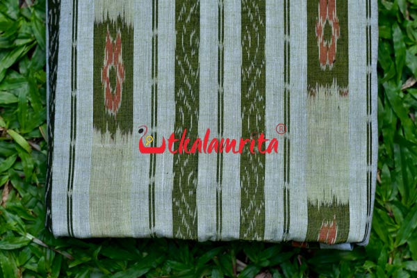 Mehendi Box Flower Line Bandha (Fabric)