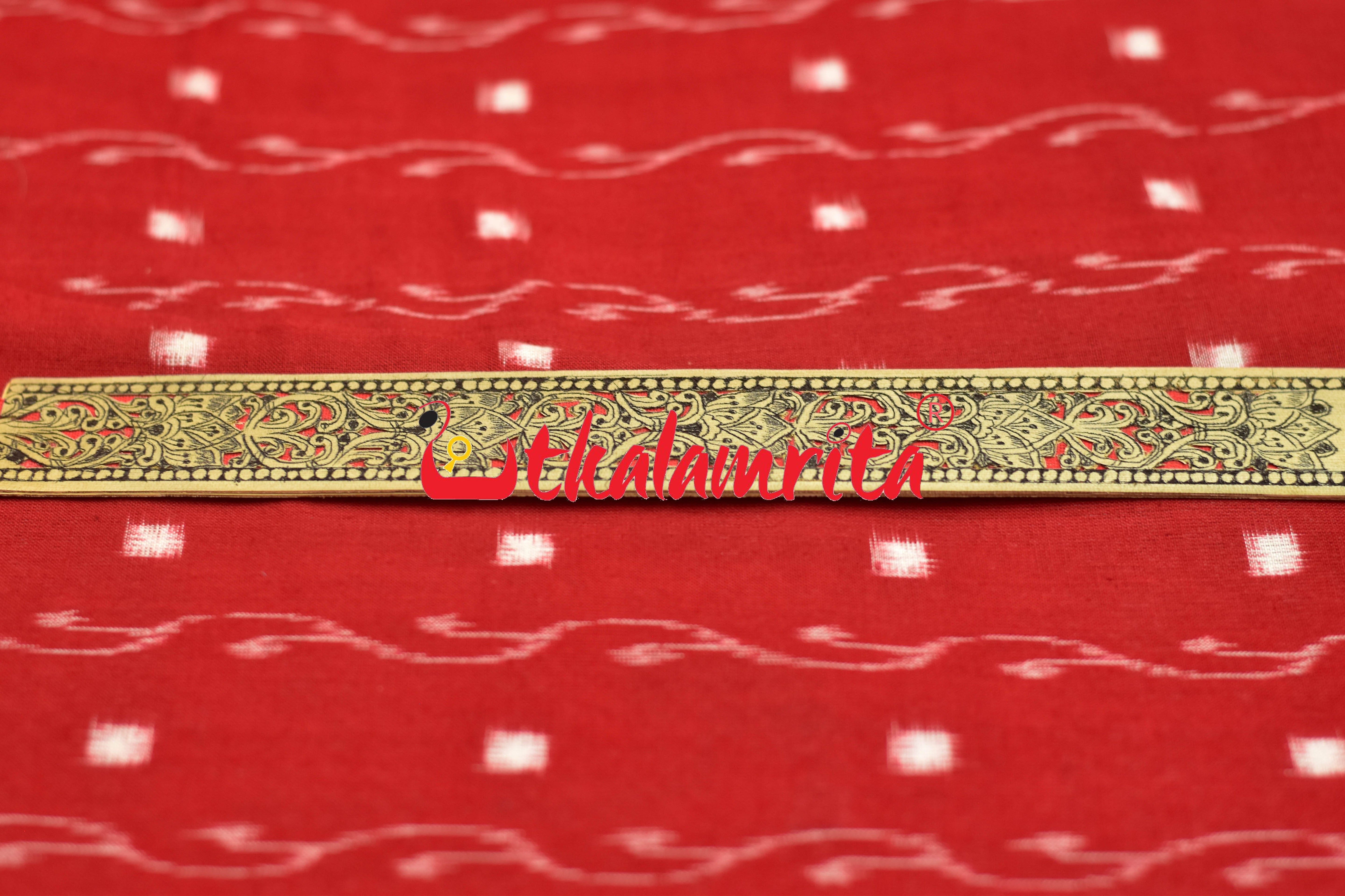 Orange Kalasi Lotus (Talapatra Bookmark)