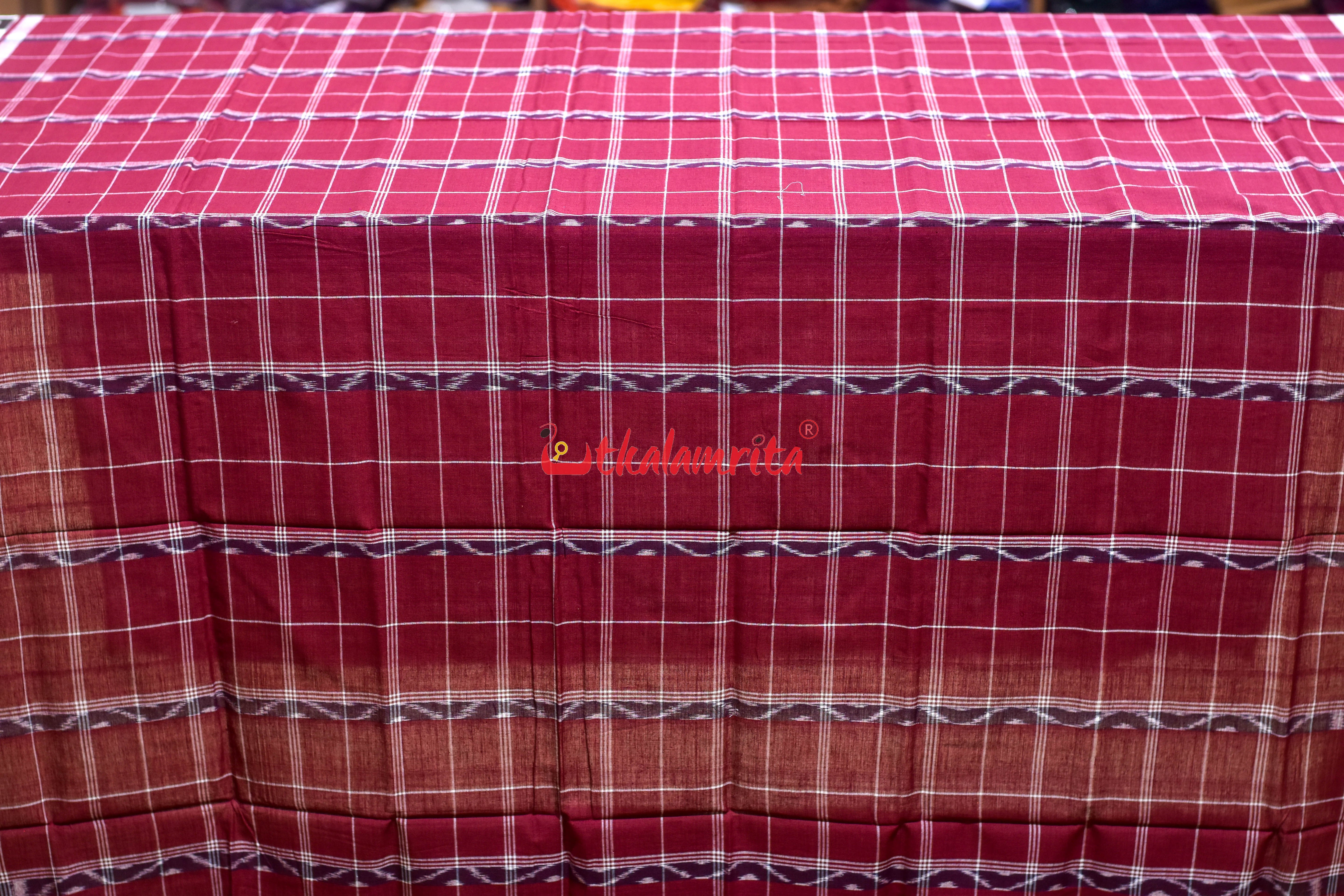 Maroon Lahari (Lungi)