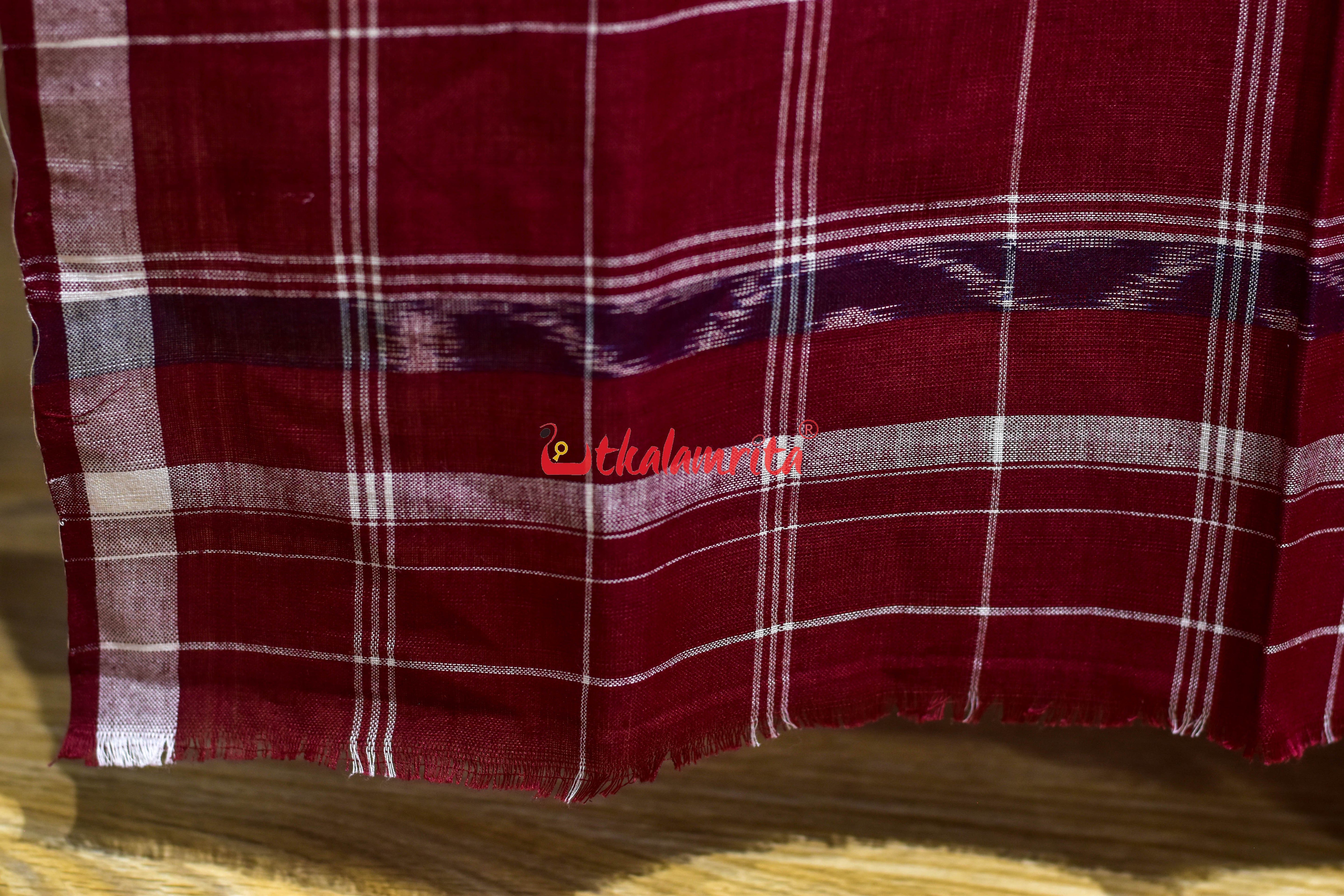 Maroon Lahari (Lungi)