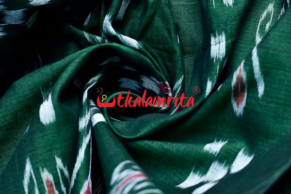 Deep Green Pasapali and Kadha (Fabric)