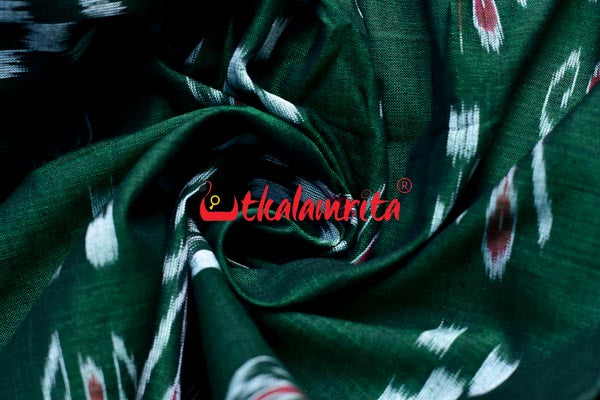 Deep Green Pasapali and Kadha (Fabric)