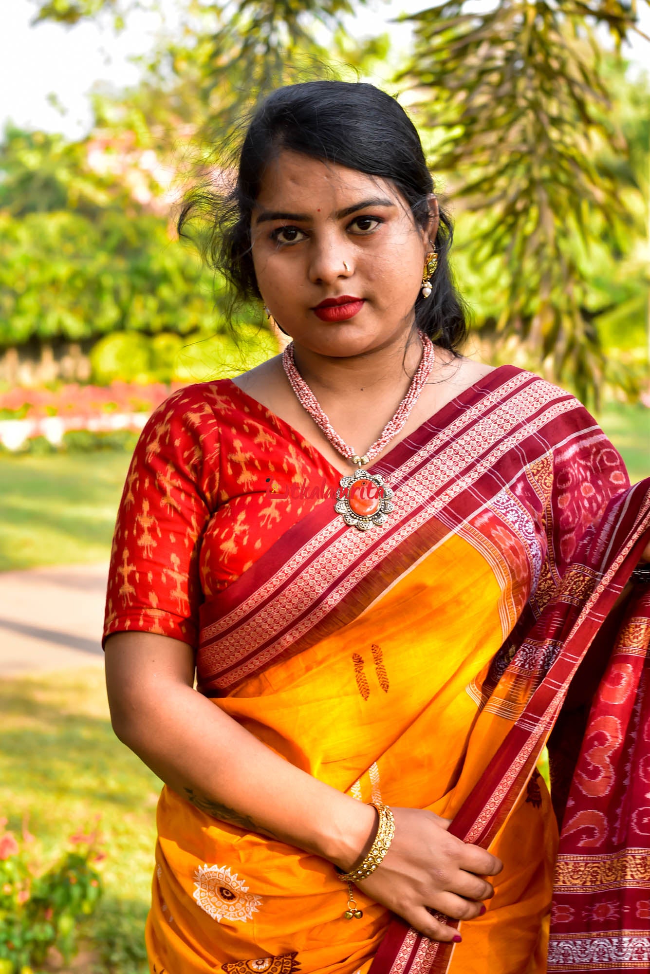 Red Tribal (Blouse)
