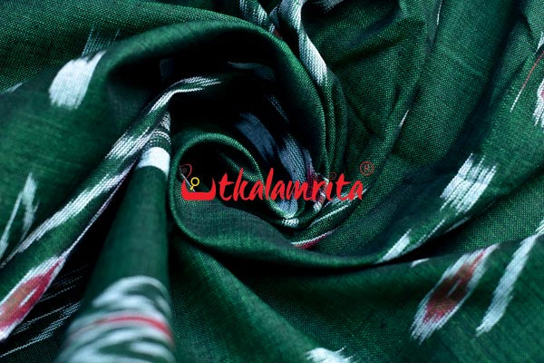 Deep Green Pasapali and Kadha (Fabric)