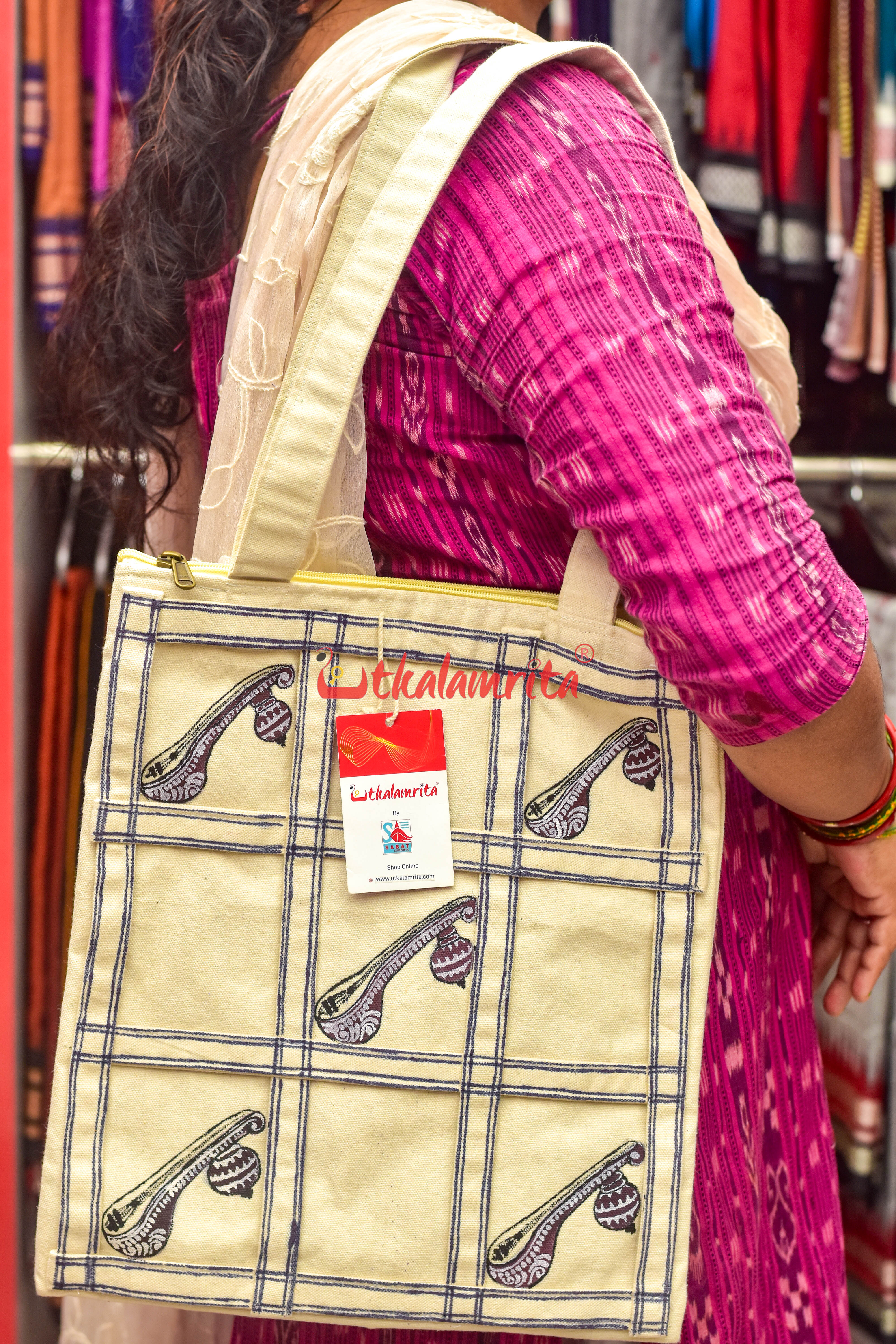Sitar Canvas Bag
