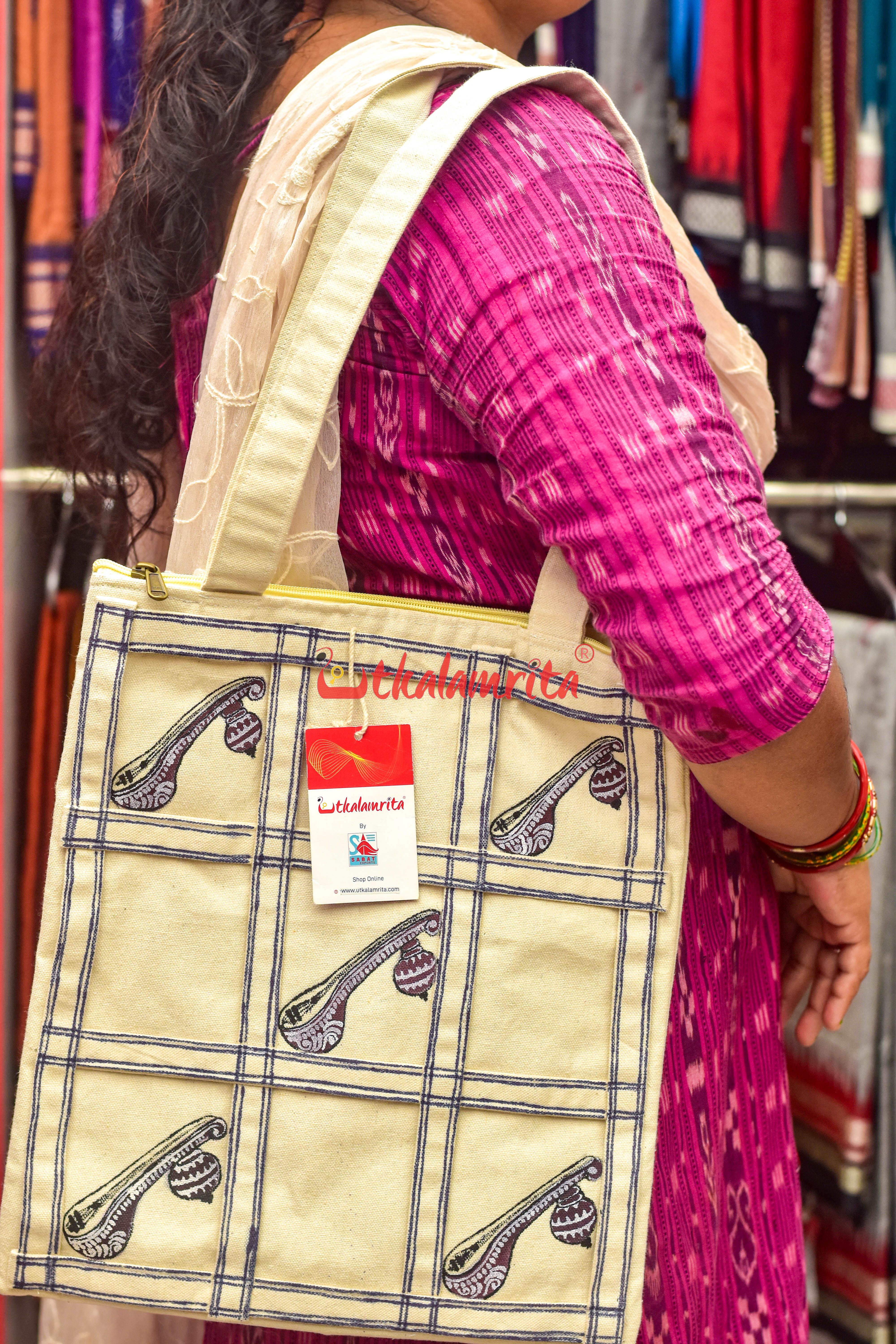 Sitar Canvas Bag